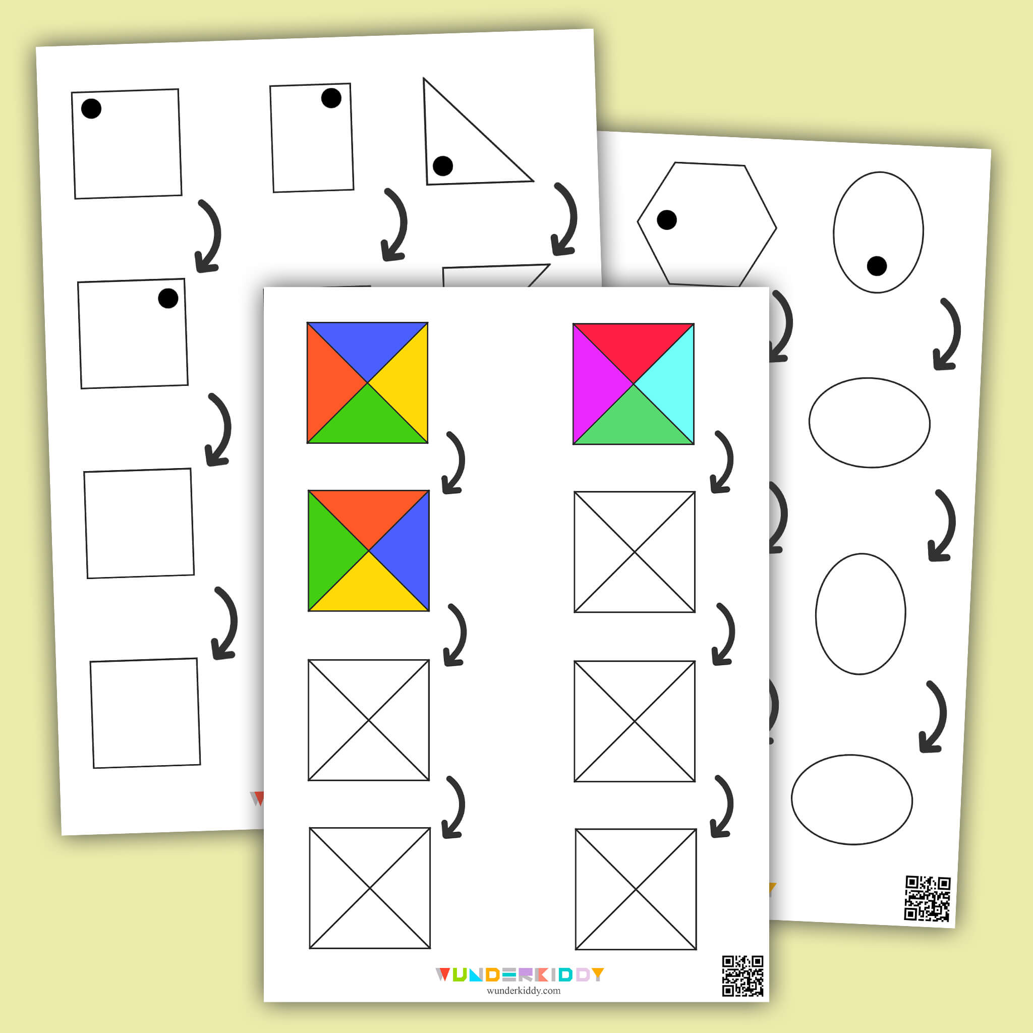 Arbeitsblatt für Formrotation