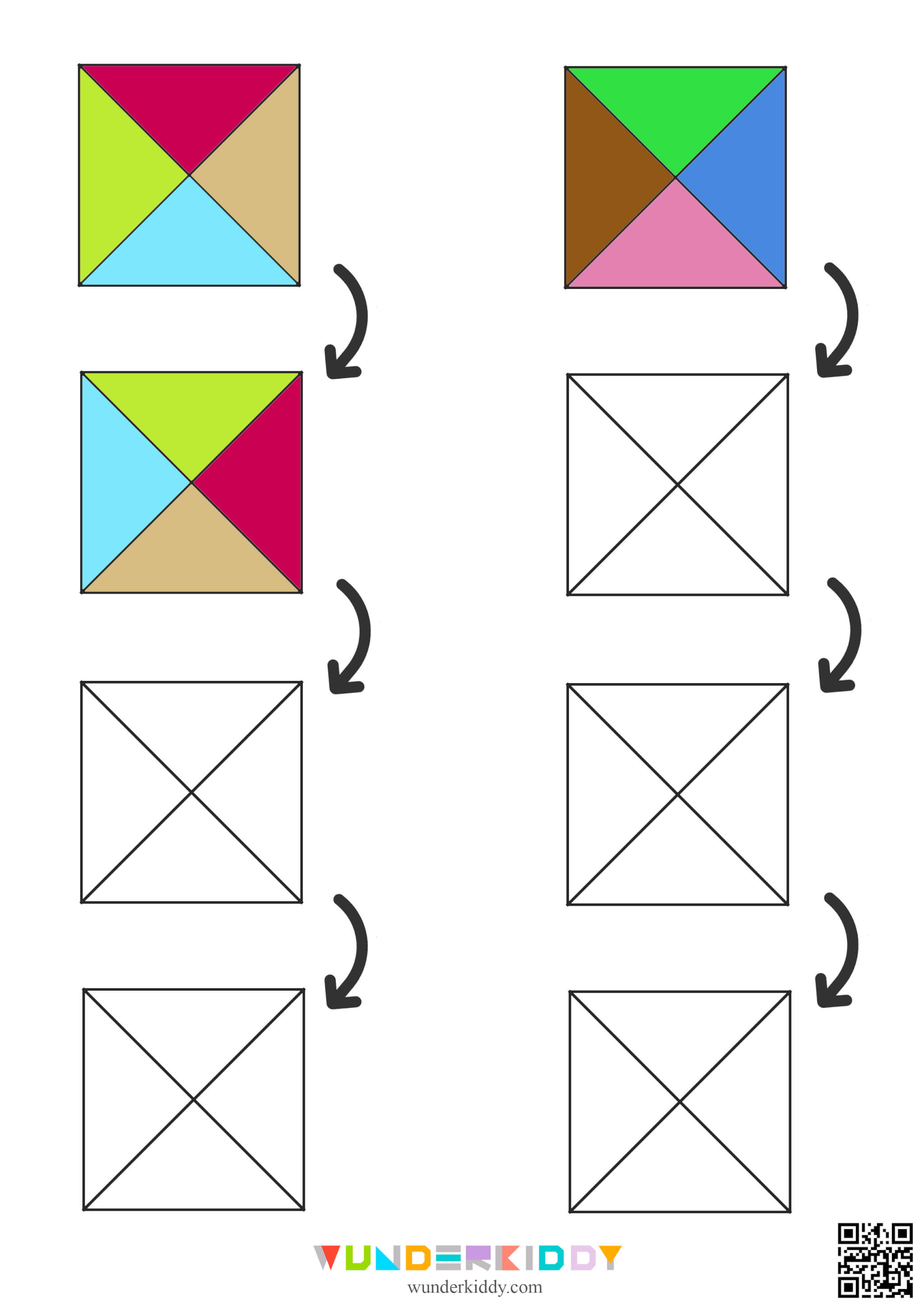 Shape Rotation Worksheet - Image 5
