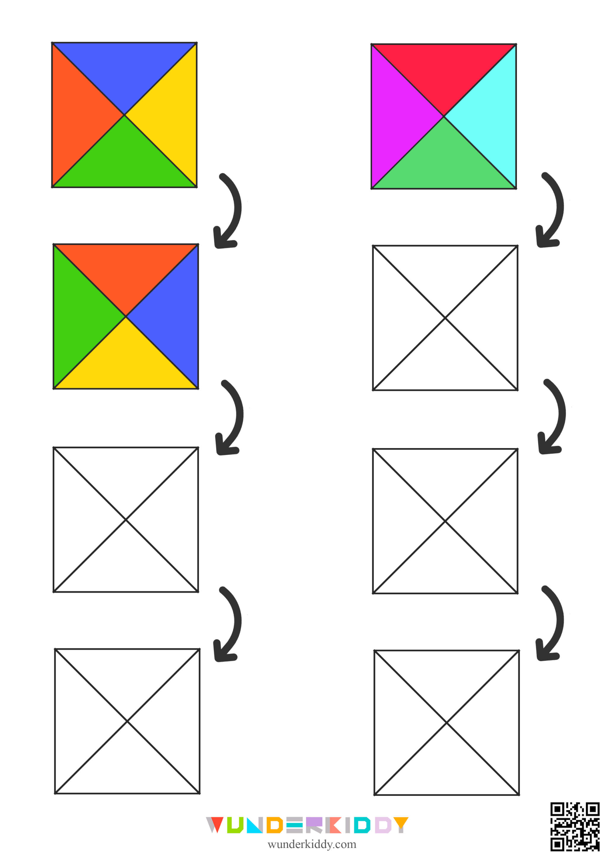Shape Rotation Worksheet - Image 6