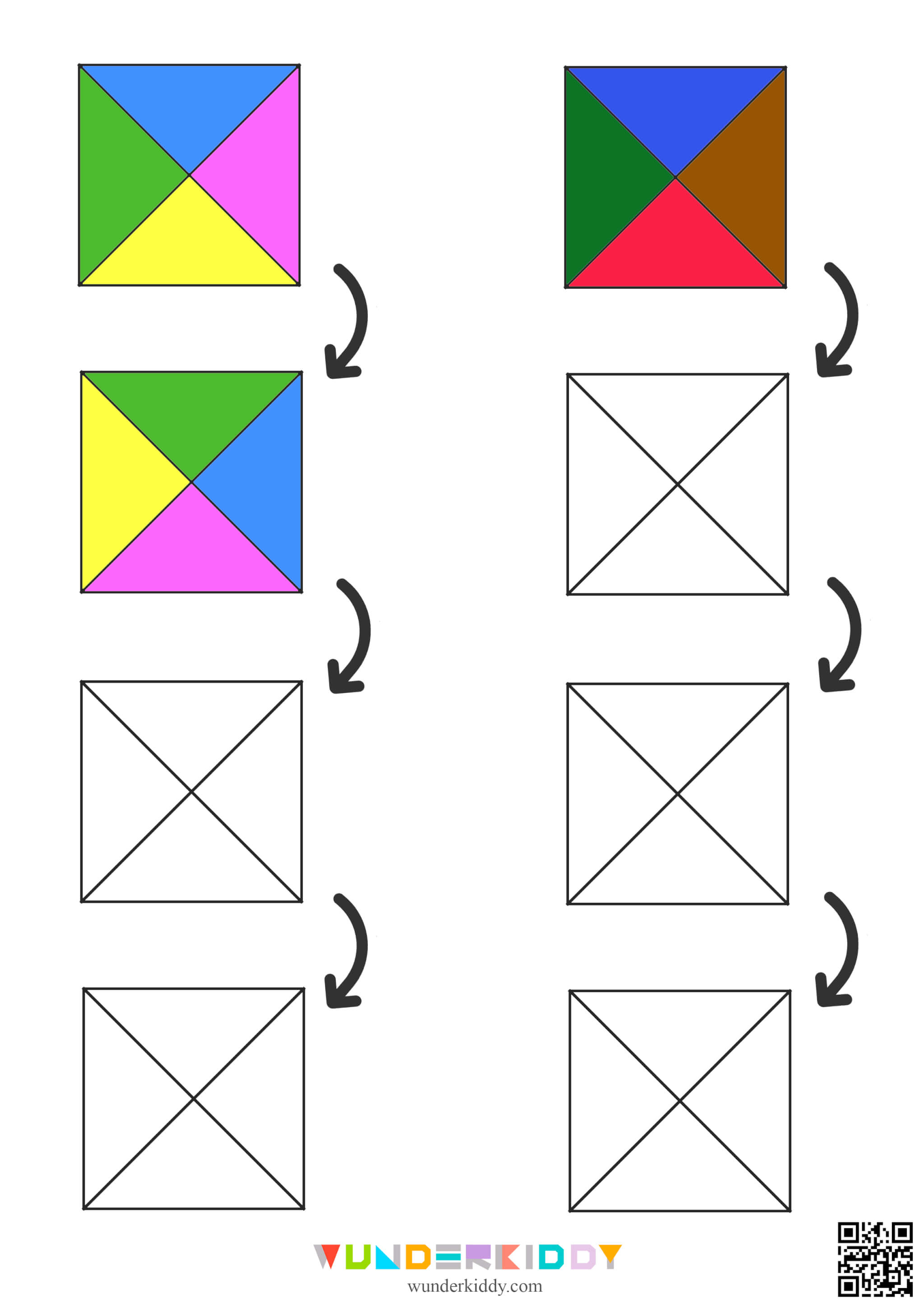 Shape Rotation Worksheet - Image 8