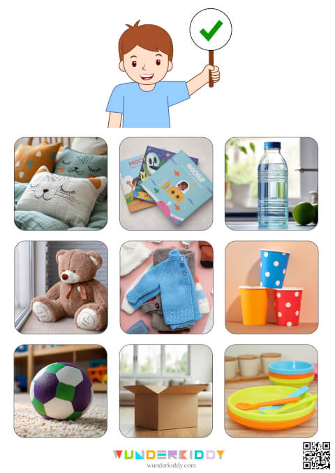 Safe and Unsafe Household Objects Activity - Image 4