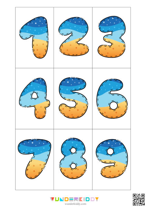 Игра на липучках «Пляжный счет 1-10» - Изображение 4