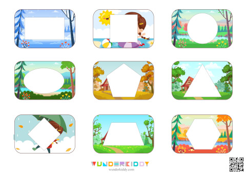 Seasonal Cut and Paste Puzzle Activity - Image 2