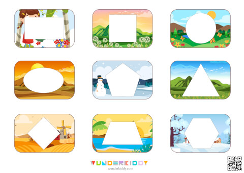 Seasonal Cut and Paste Puzzle Activity - Image 3