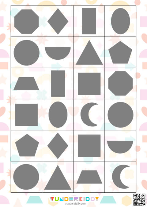 Shape Matching Cards - Image 4