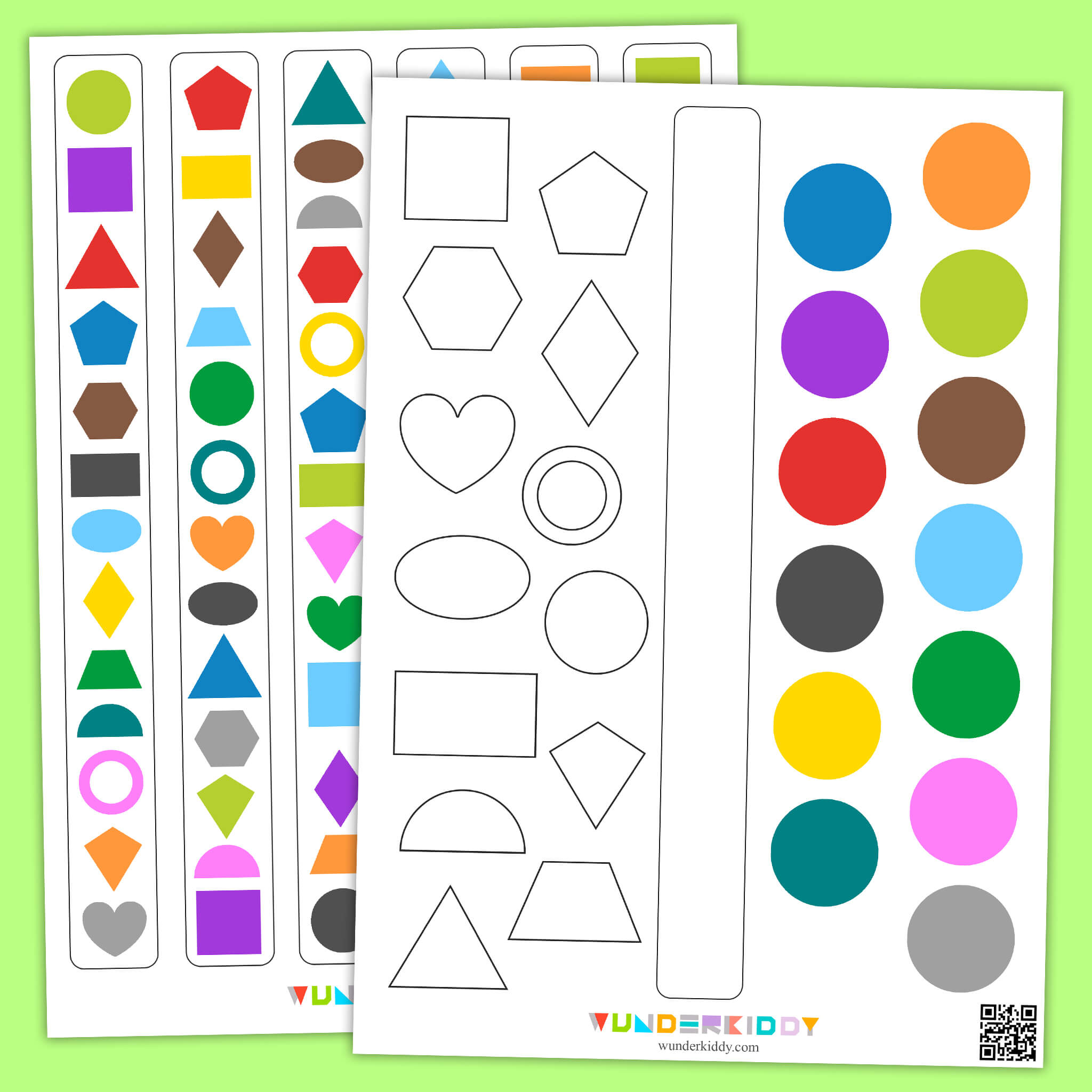 Printable Brain Exercise for Preschoolers