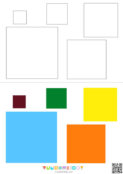 Shape Matching Worksheet - Image 3