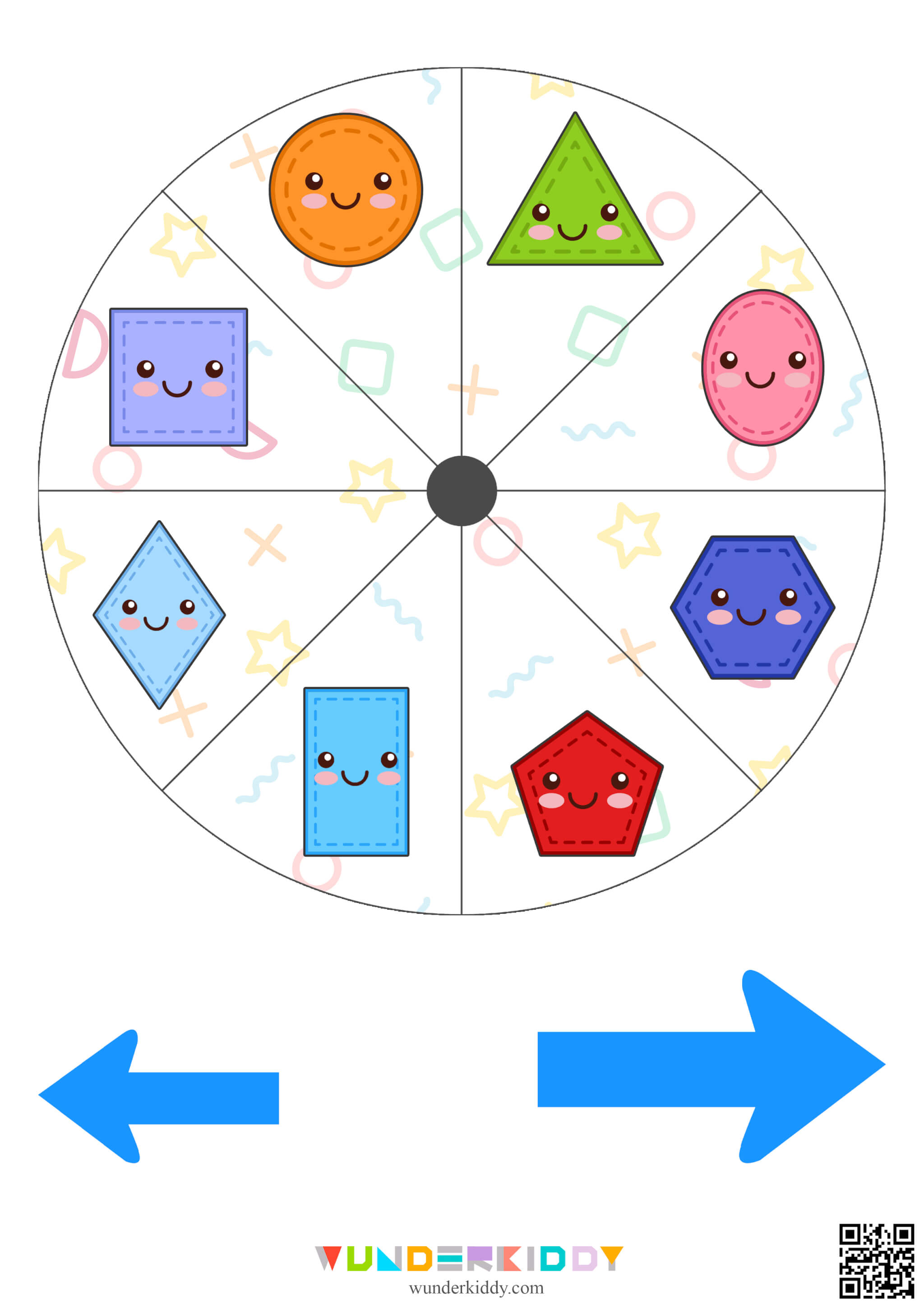 Shapes Spin & Find Board Game - Image 2