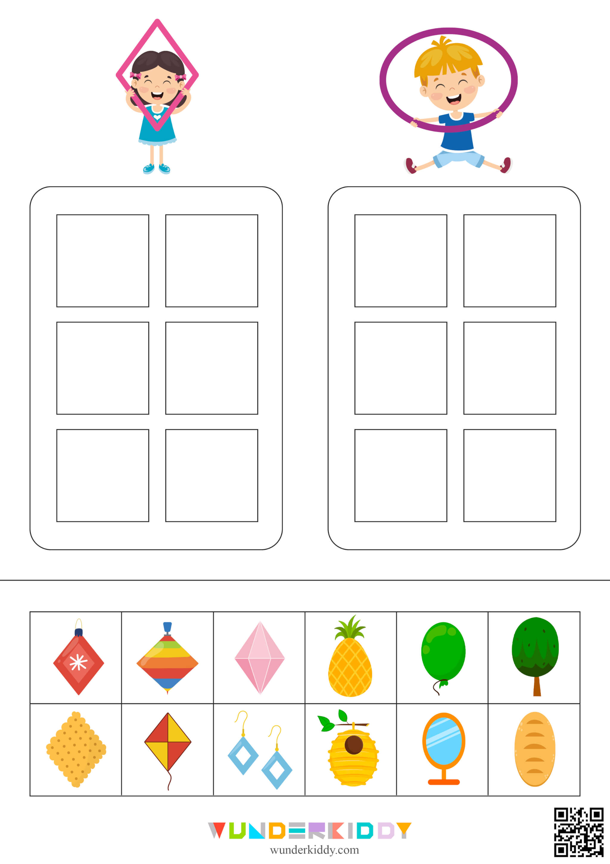 Preschool 2D Shapes Sorting Activity - Image 5