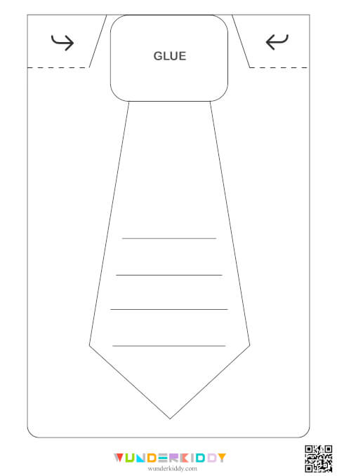Tarjeta de camisa del día del padre - Imagen 3
