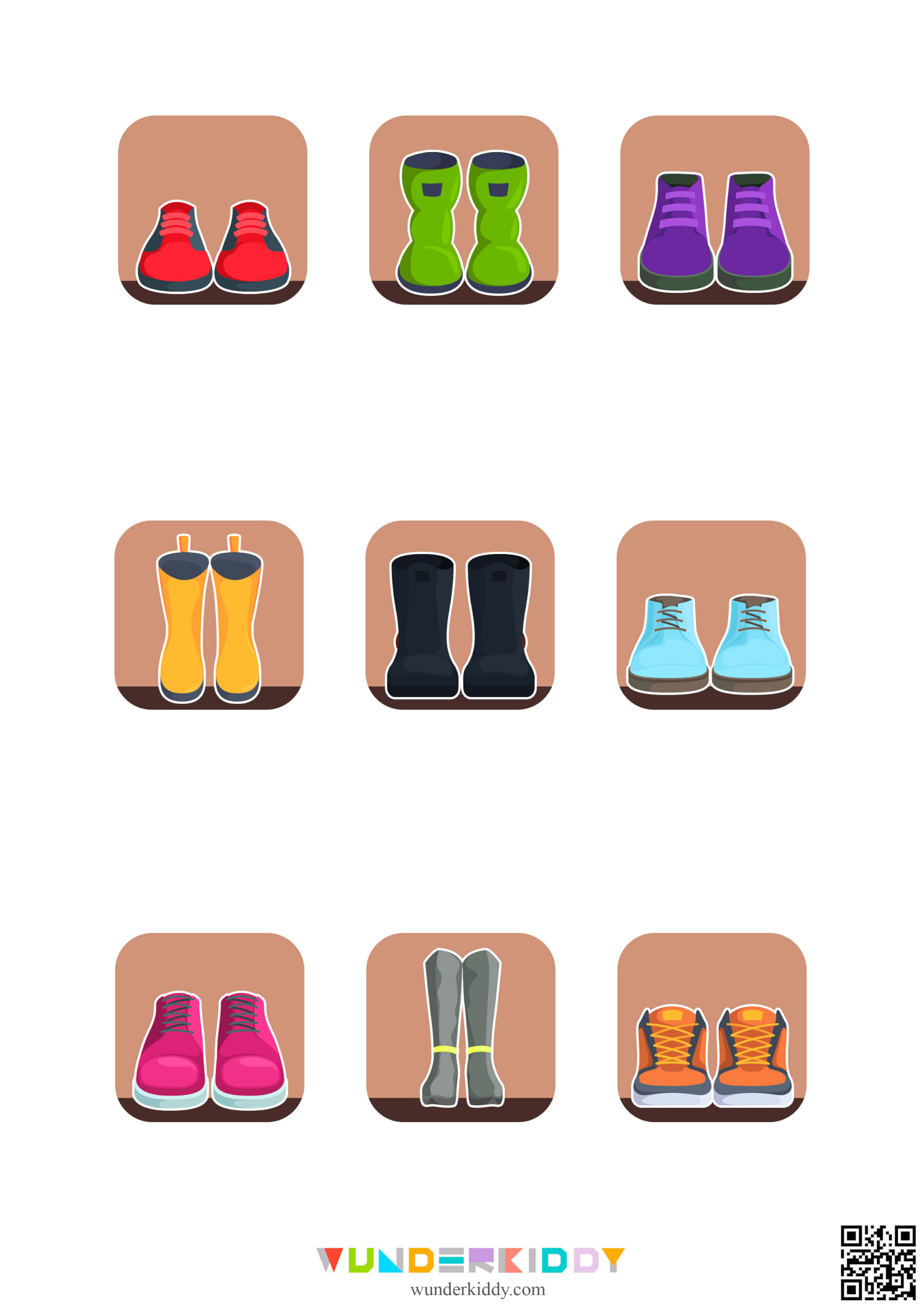 Shoes Colour Matching Activity - Image 3