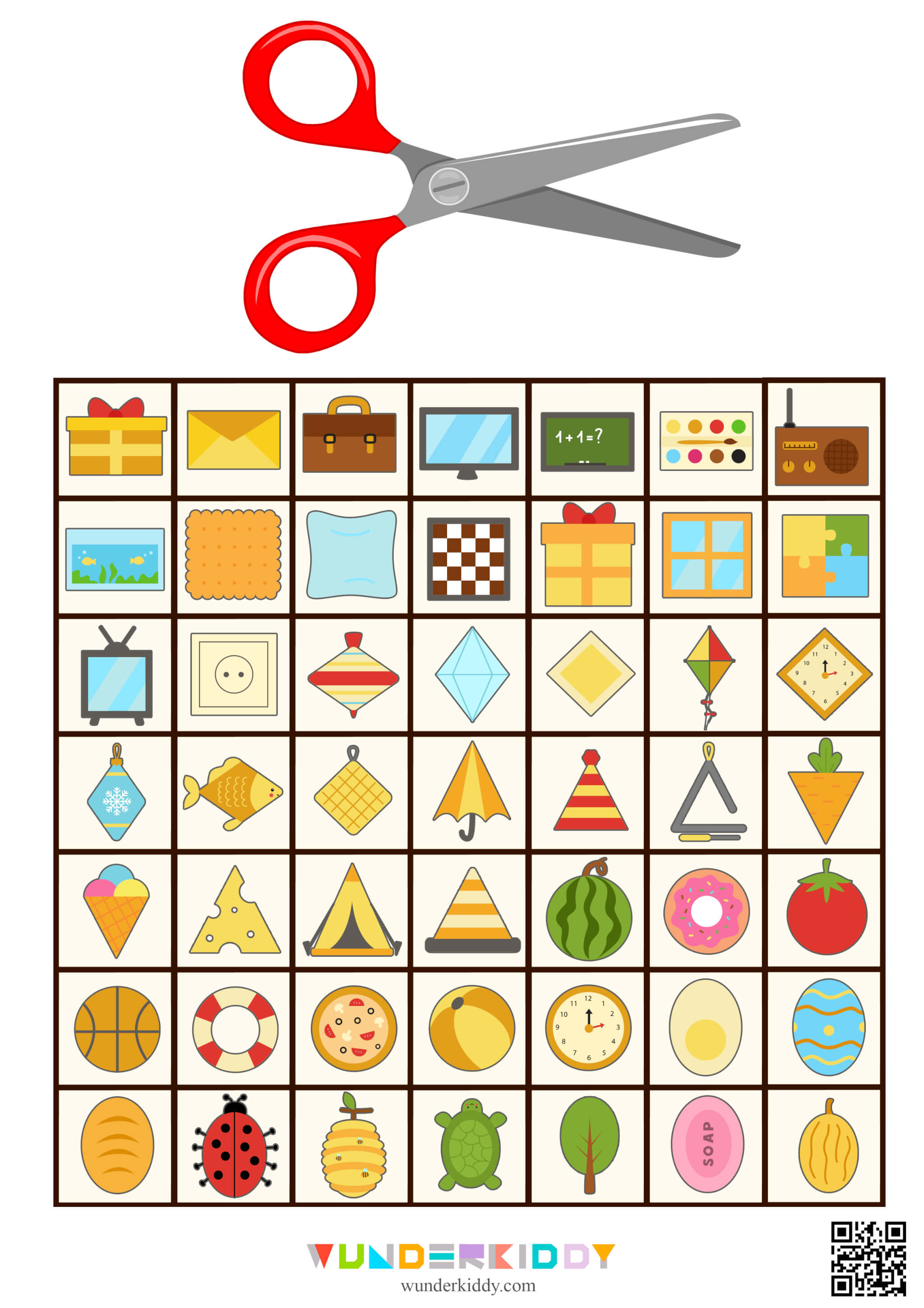 Activity sheet «Simple shapes»