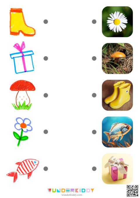 Дидактична гра «Малюнок та фото» - Зображення 2