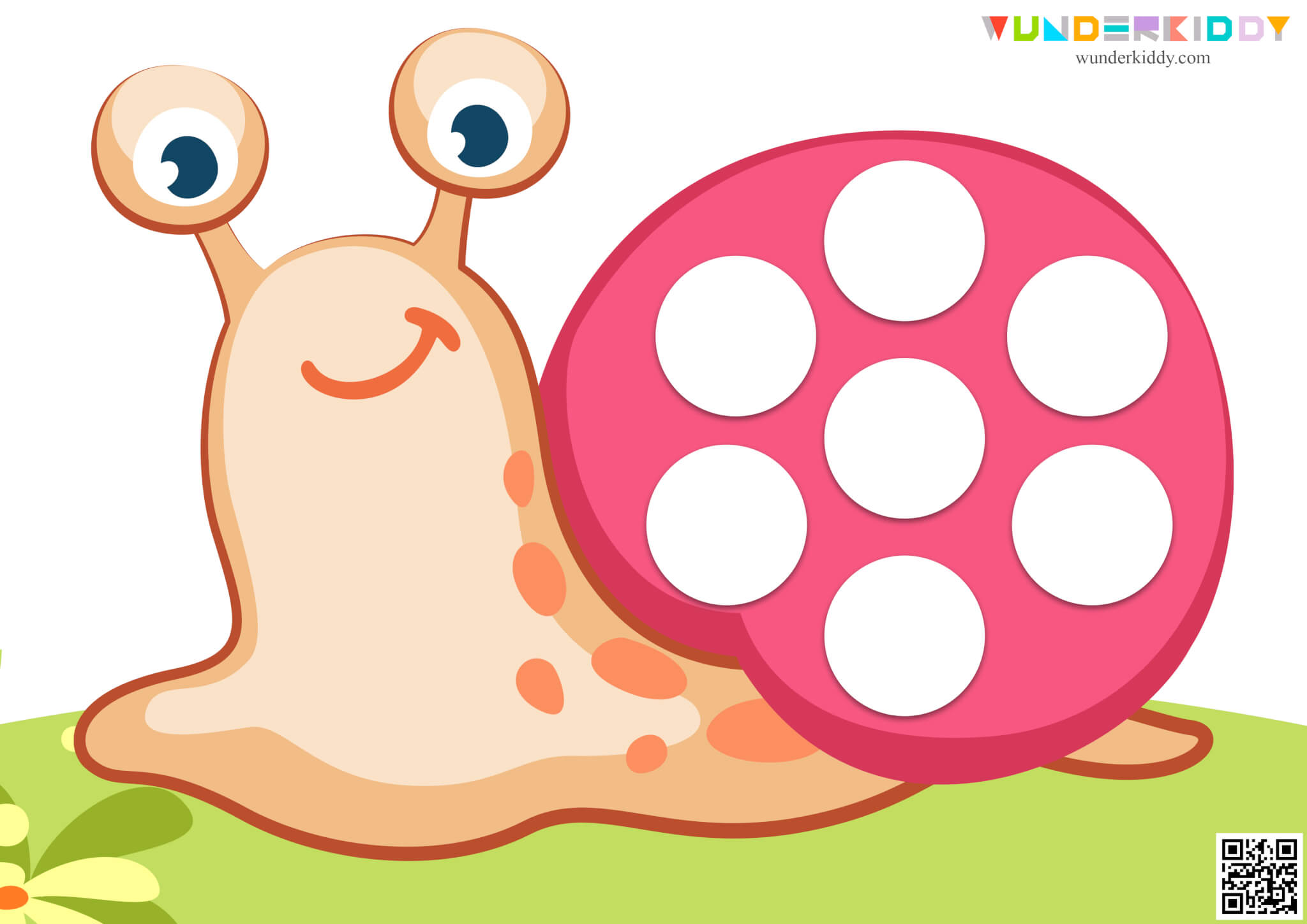 Match the Colors: Snail Shell Activity for Kids - Image 2