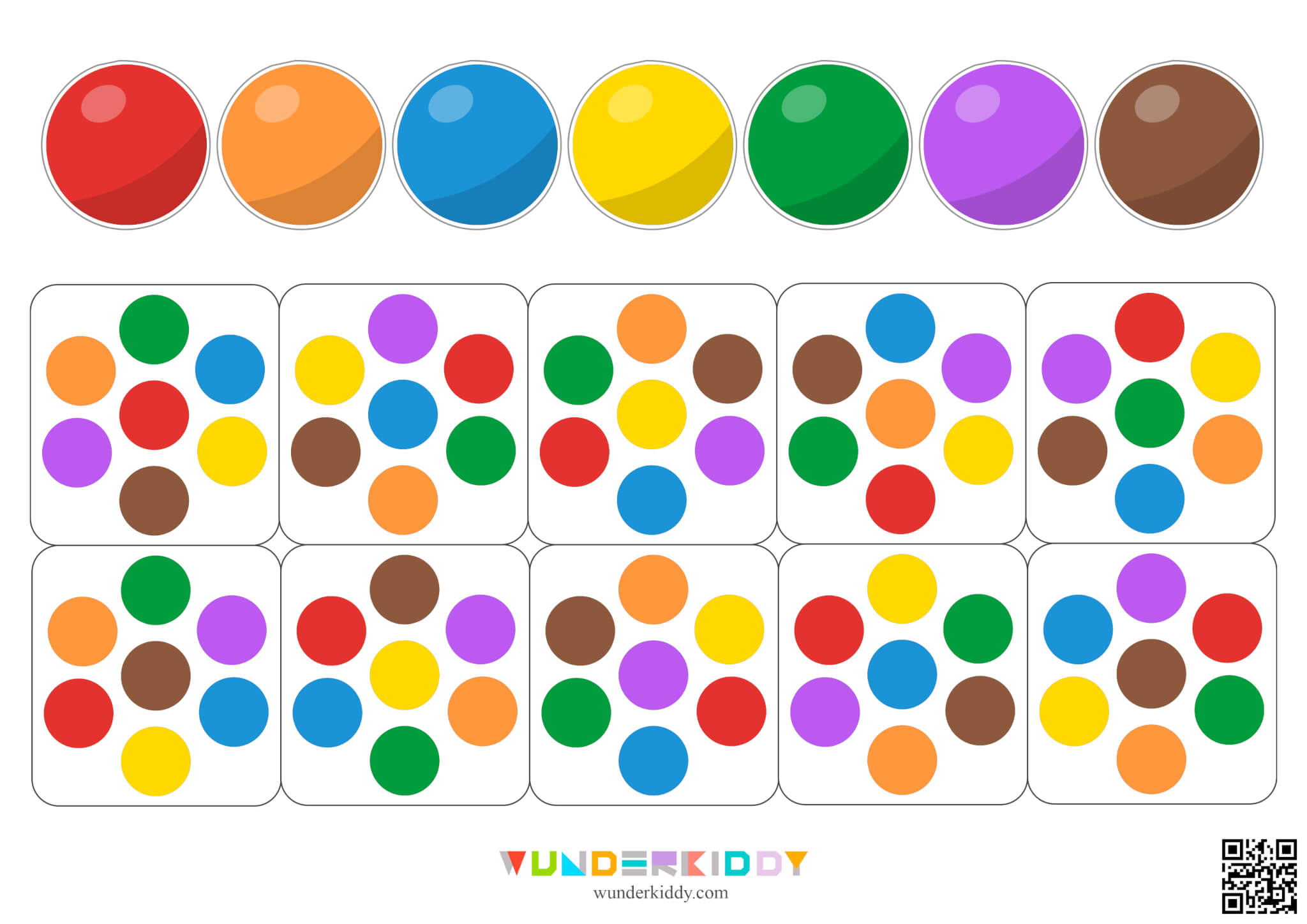 Match the Colors: Snail Shell Activity for Kids - Image 3