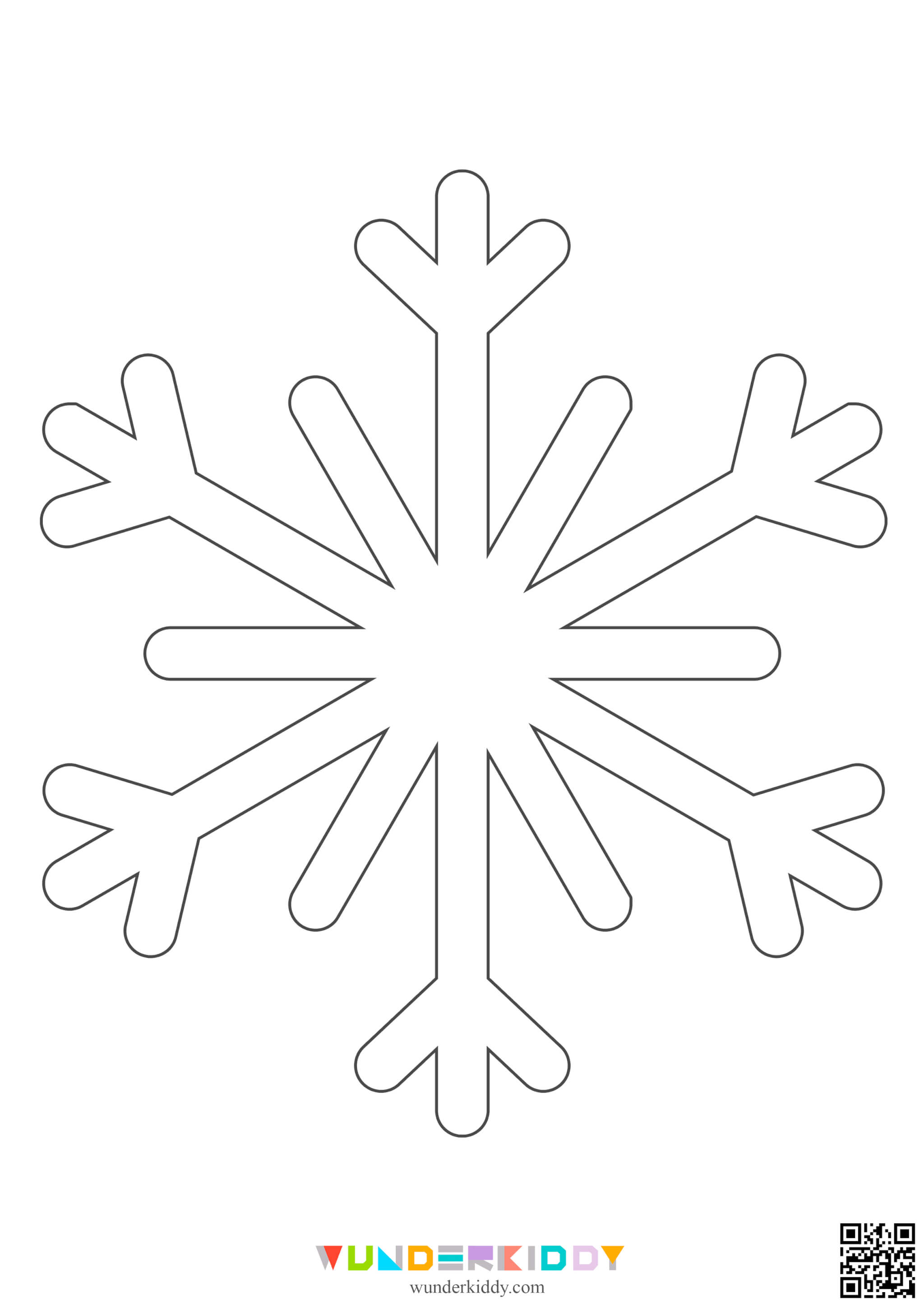 Шаблони сніжинок для вирізання - Зображення 4