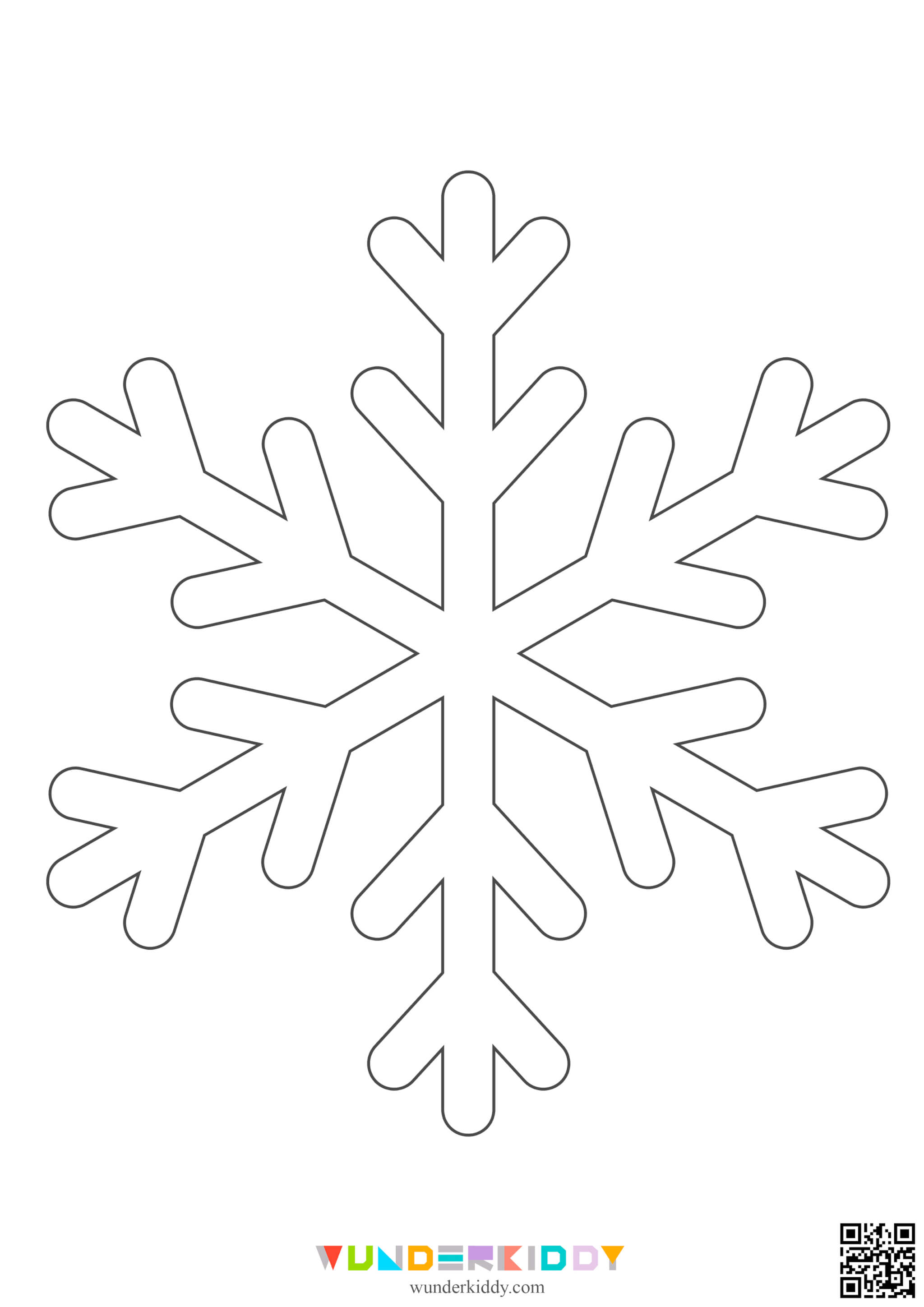 Шаблони сніжинок для вирізання - Зображення 11