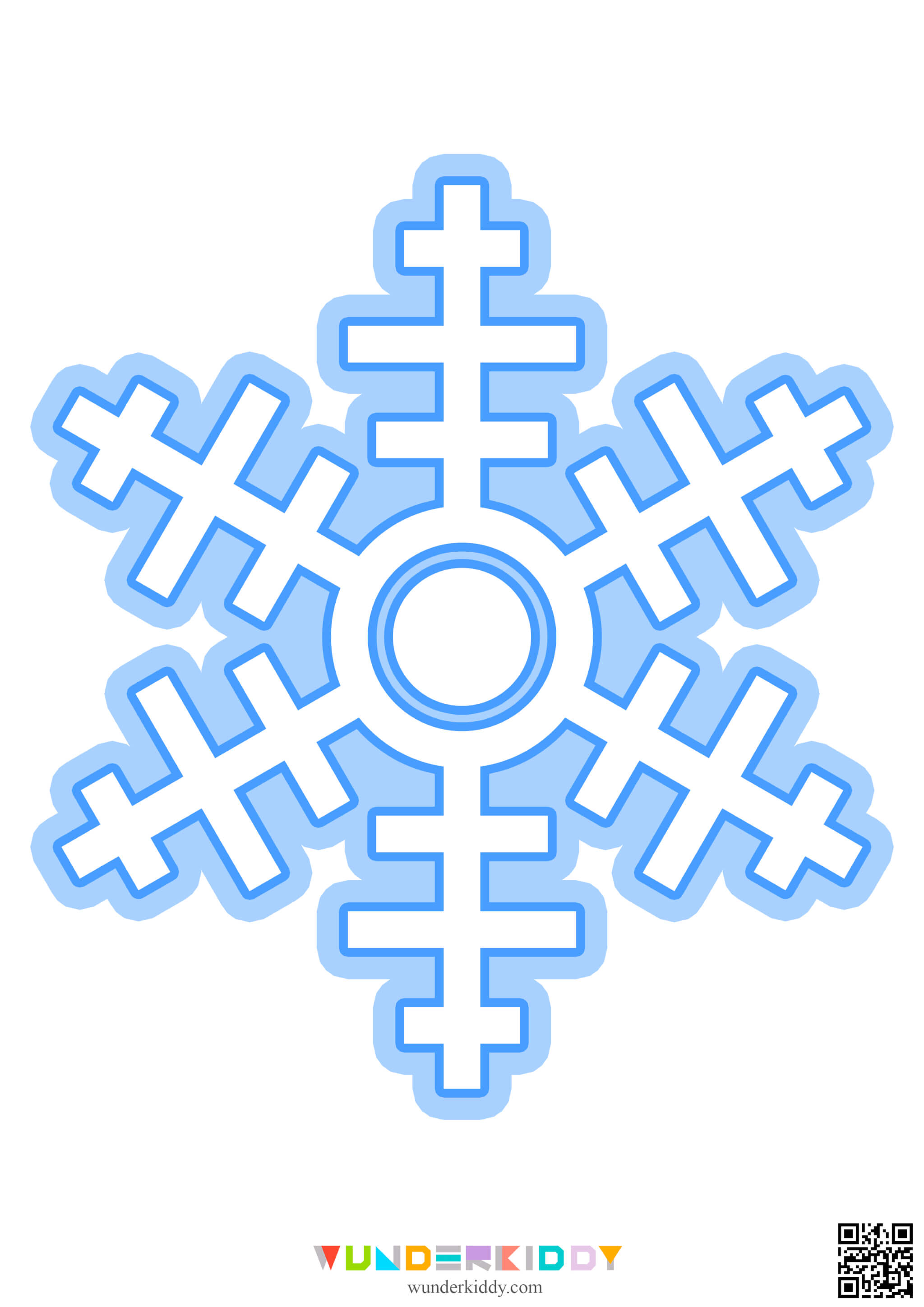 Snowflake Templates for Kids - Image 2