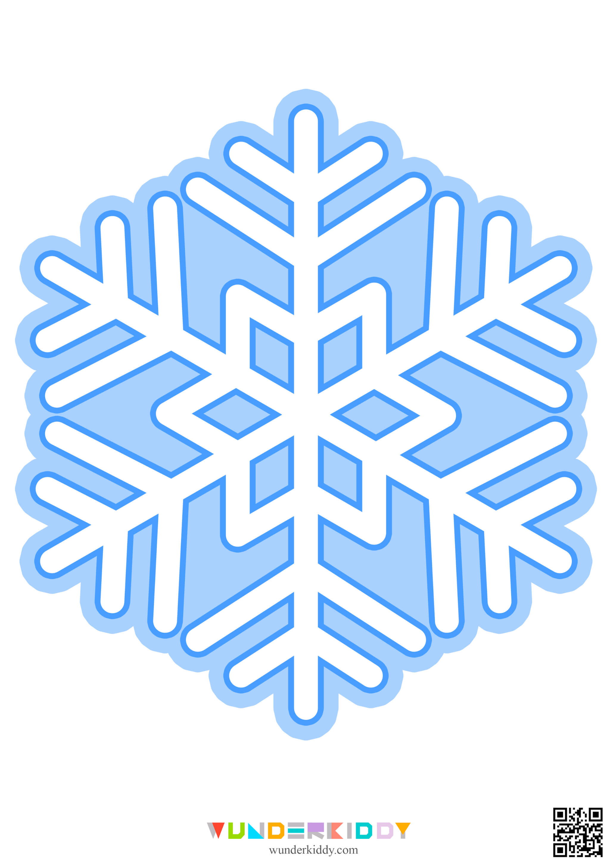 Snowflake Templates for Kids - Image 4