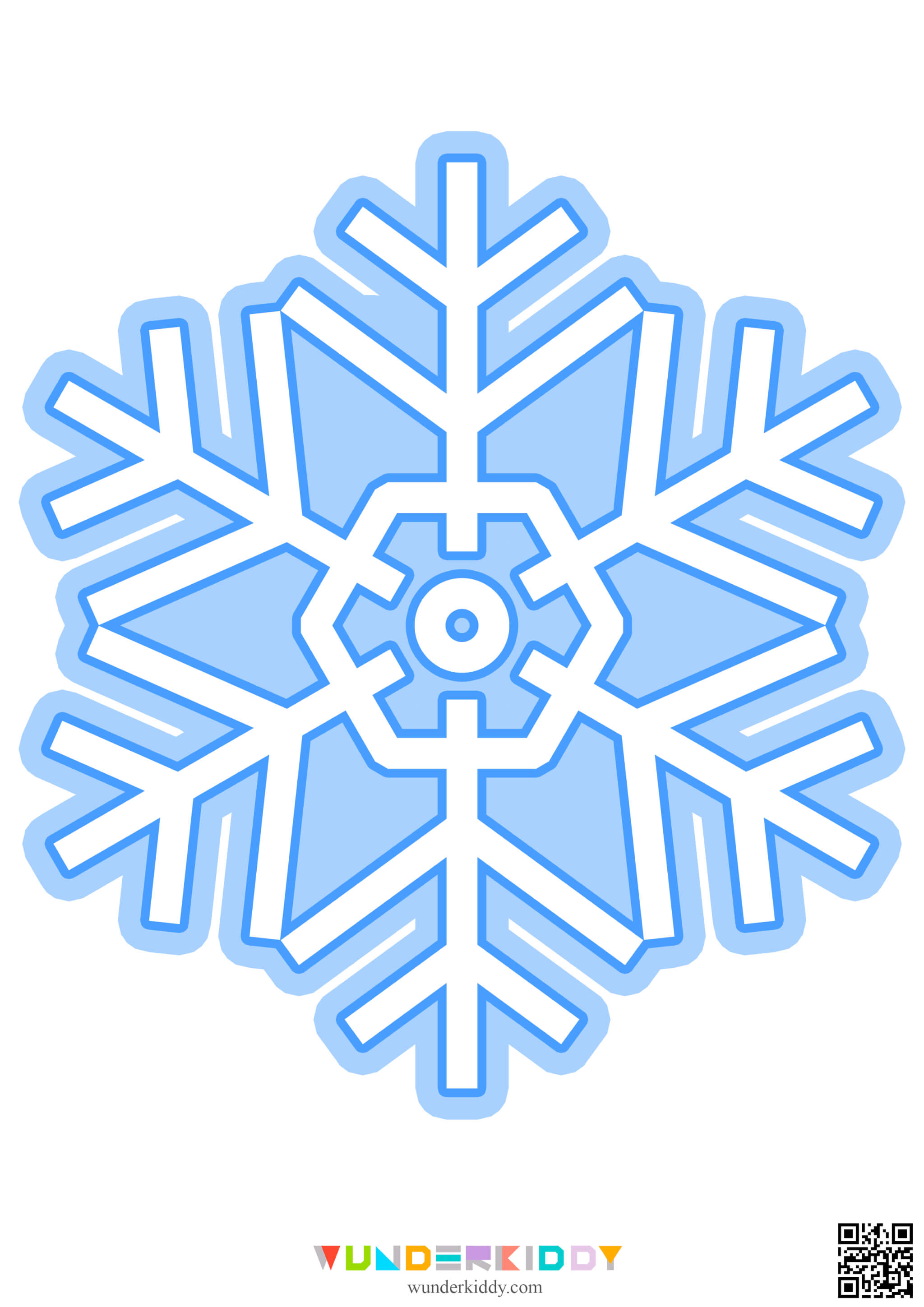 Snowflake Templates for Kids - Image 5