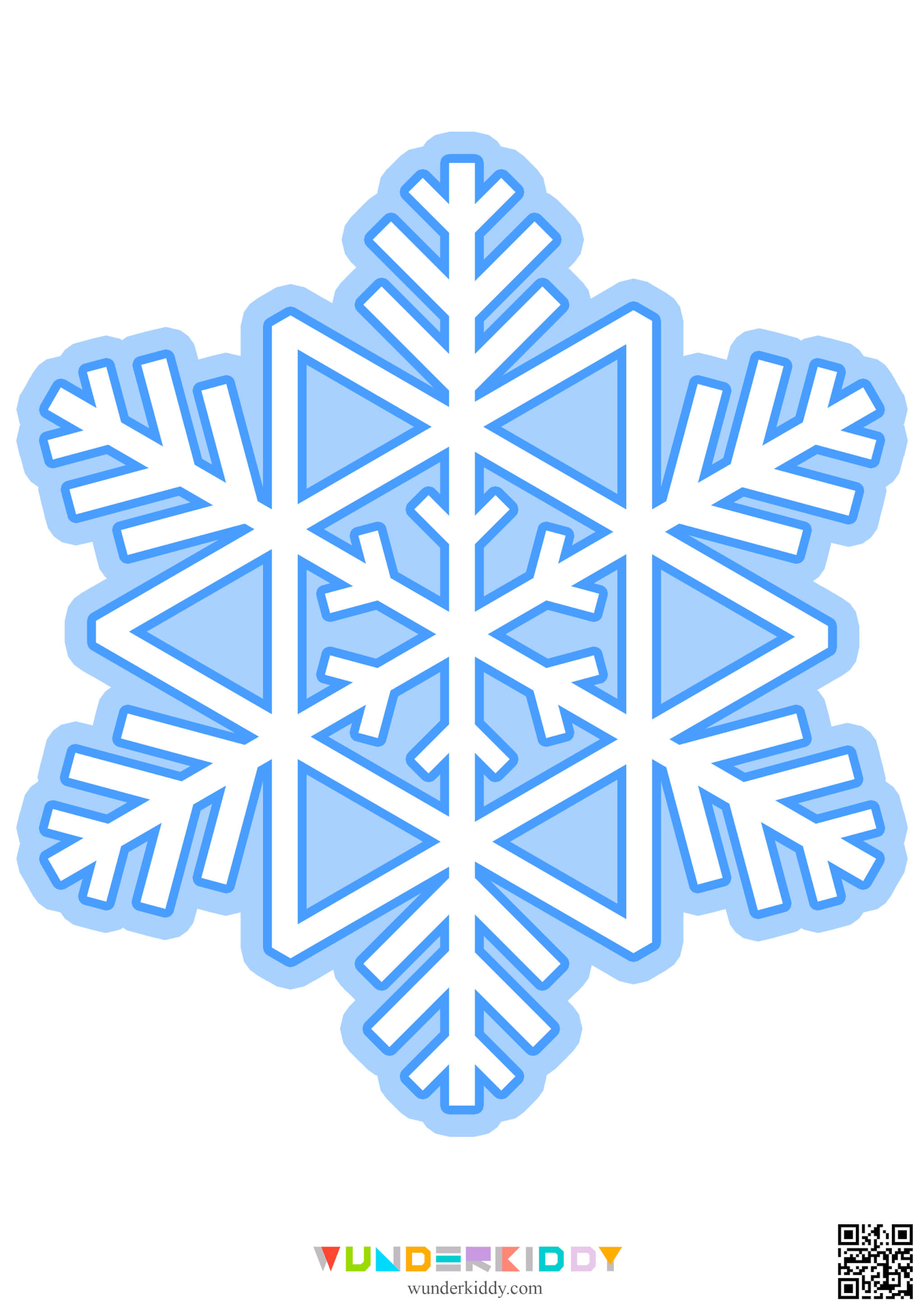 Snowflake Templates for Kids - Image 6