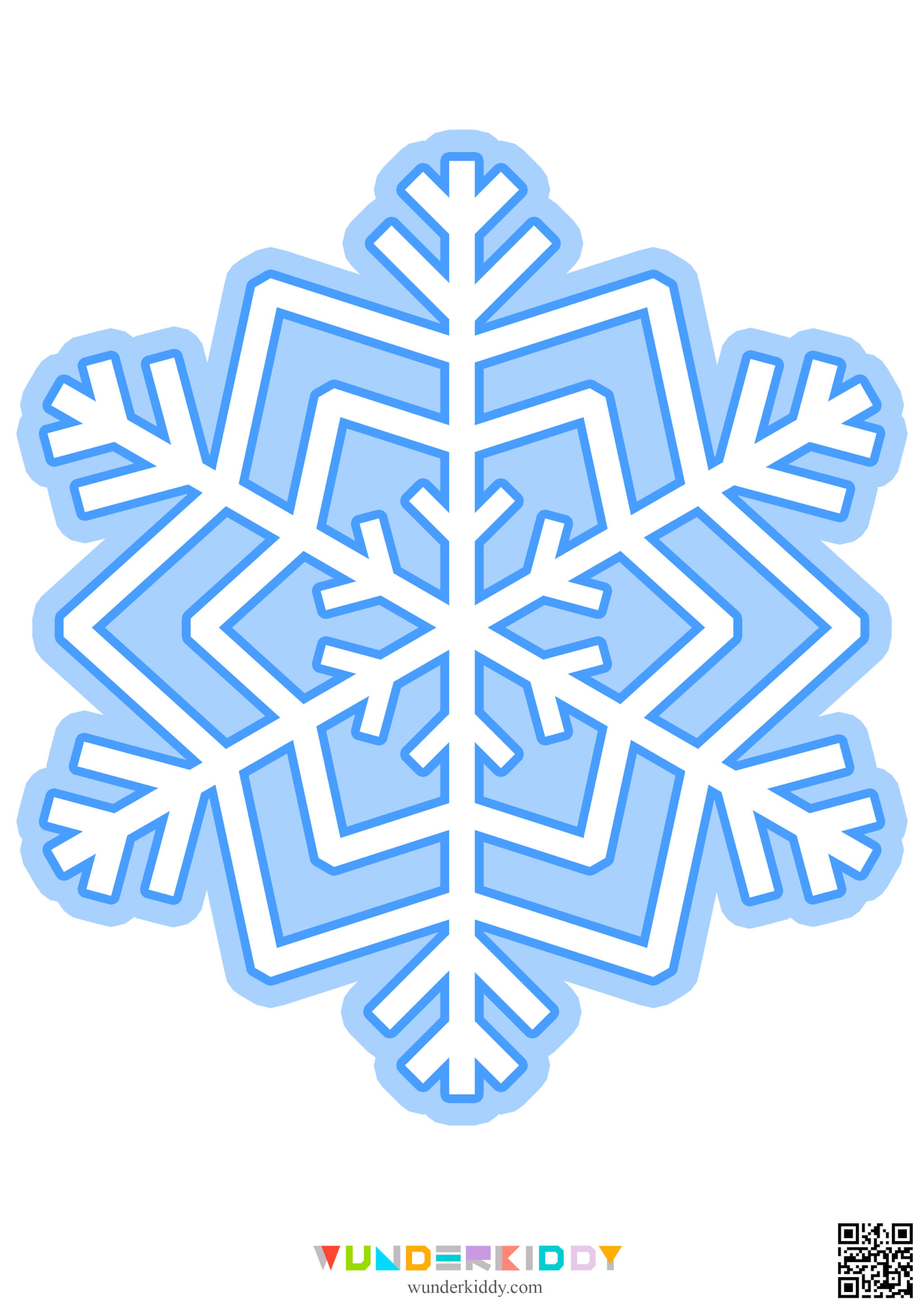 Snowflake Templates for Kids - Image 8