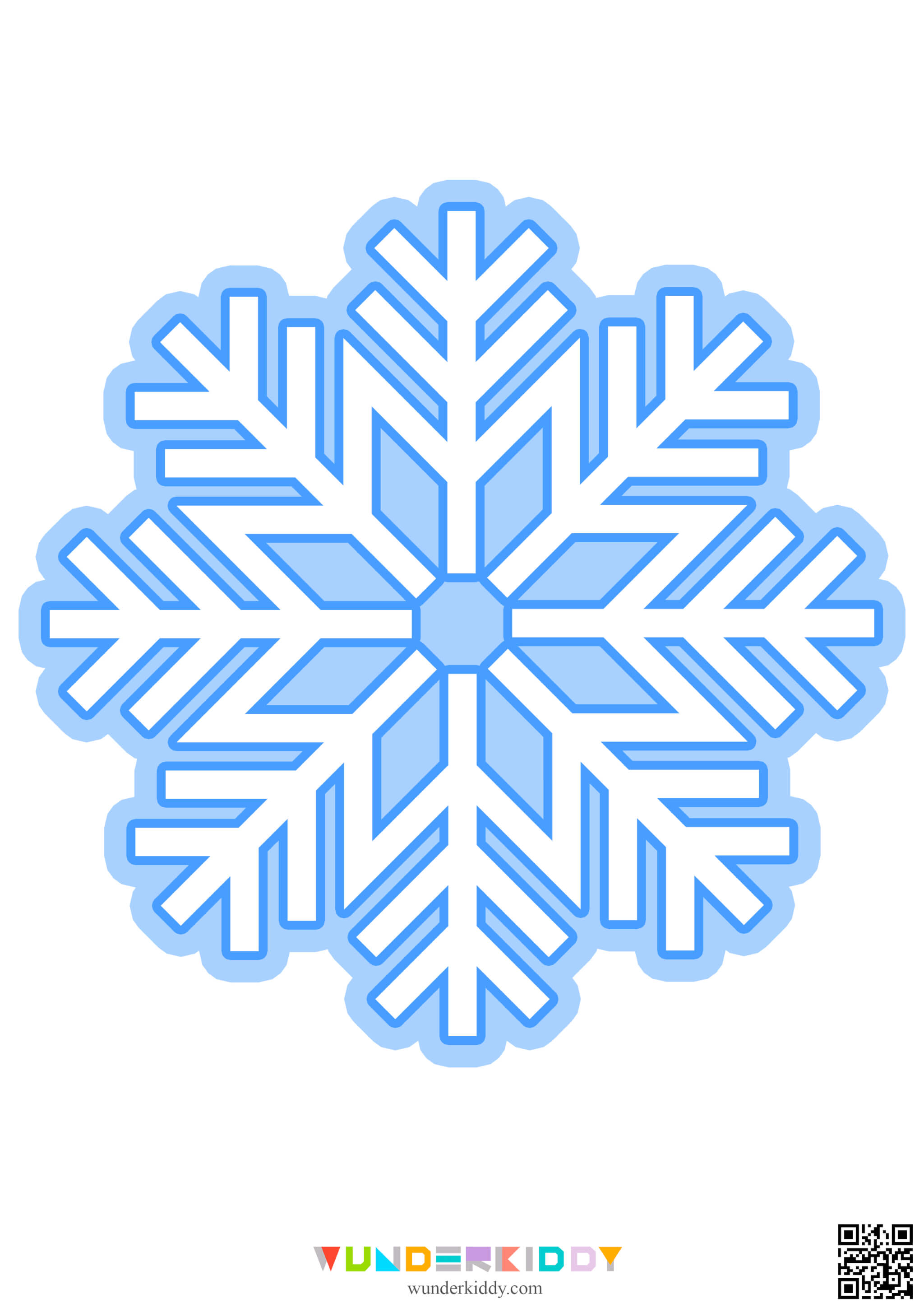 Snowflake Templates for Kids - Image 12