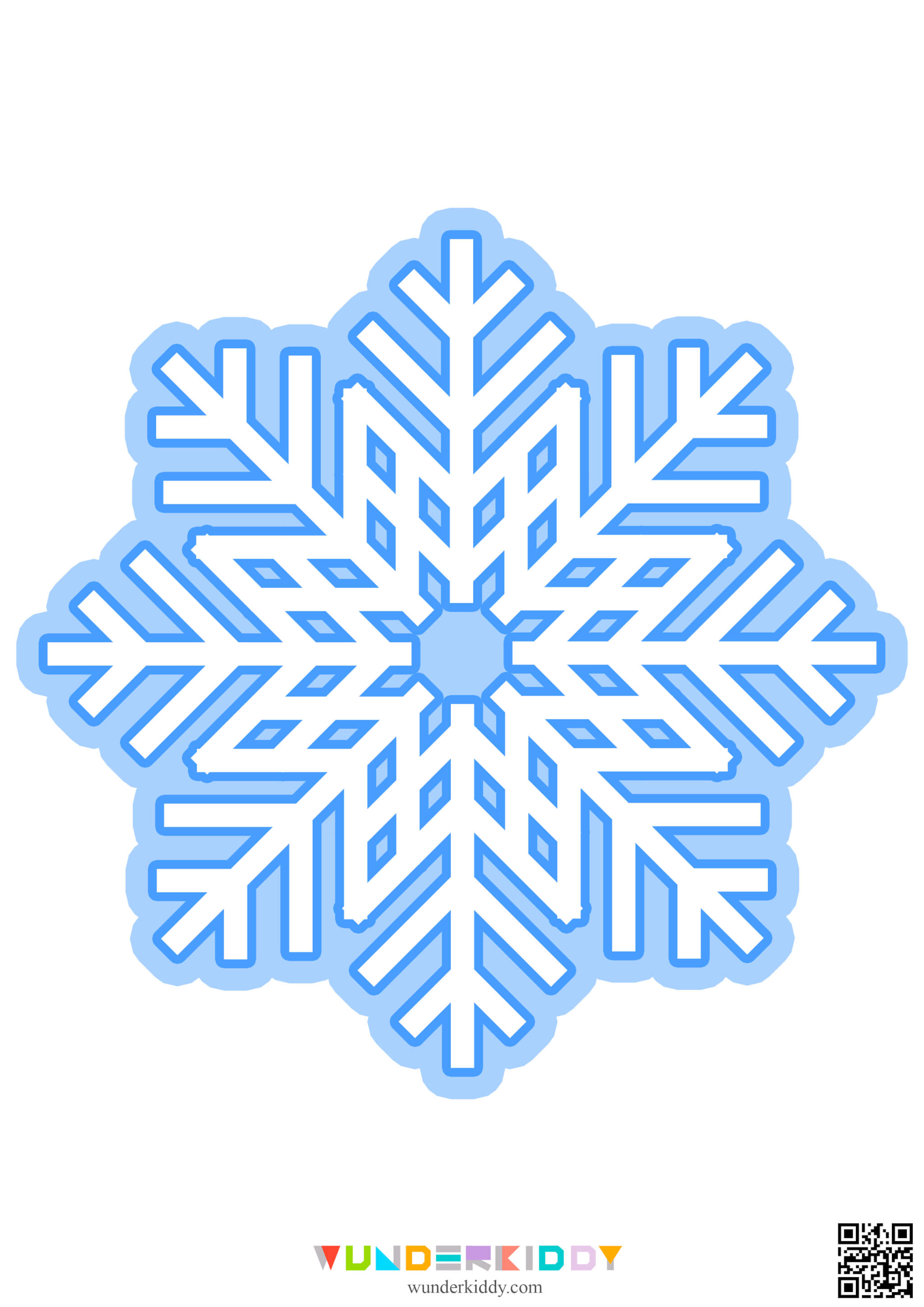 Snowflake Templates for Kids - Image 13