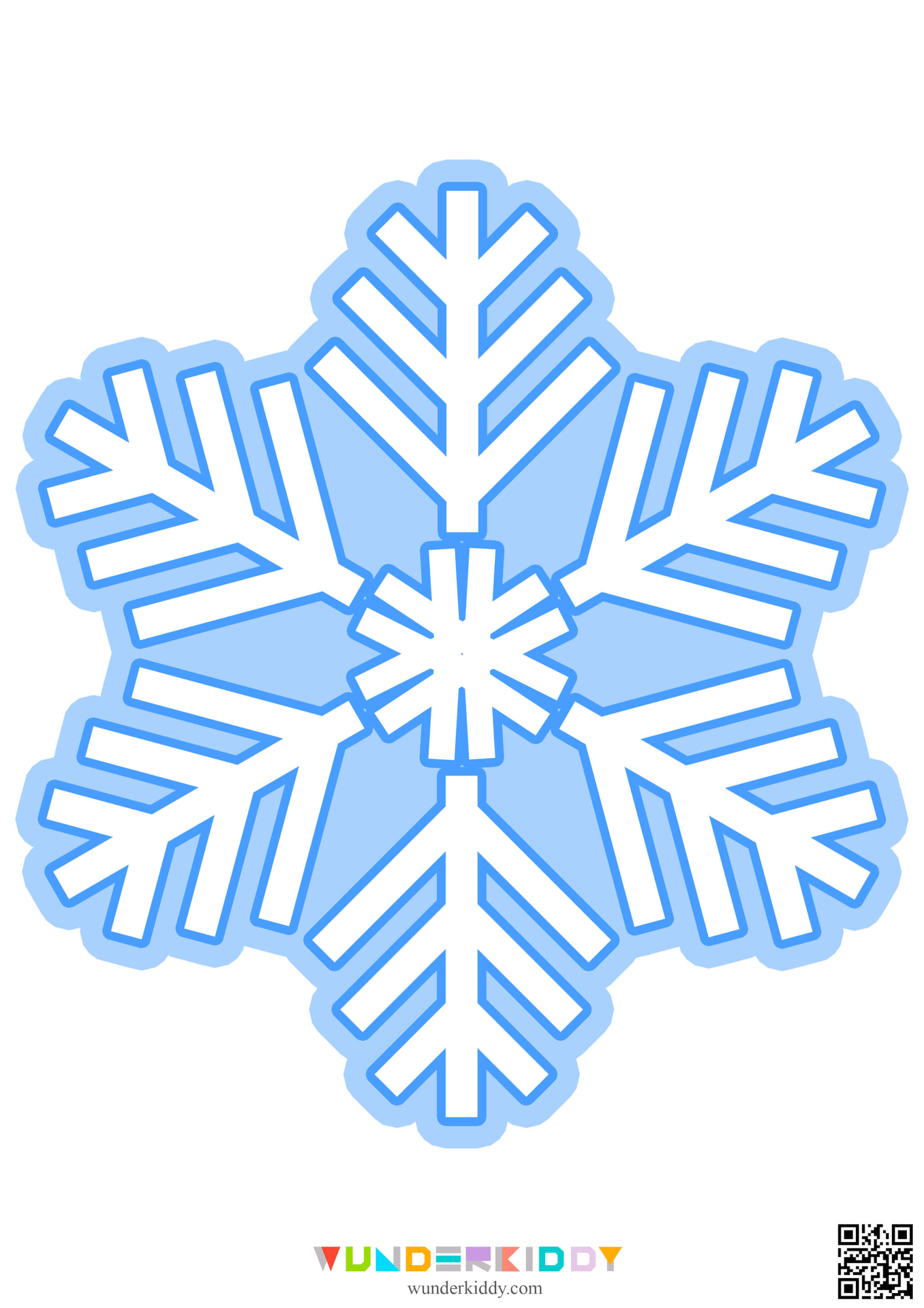 Snowflake Templates for Kids - Image 14