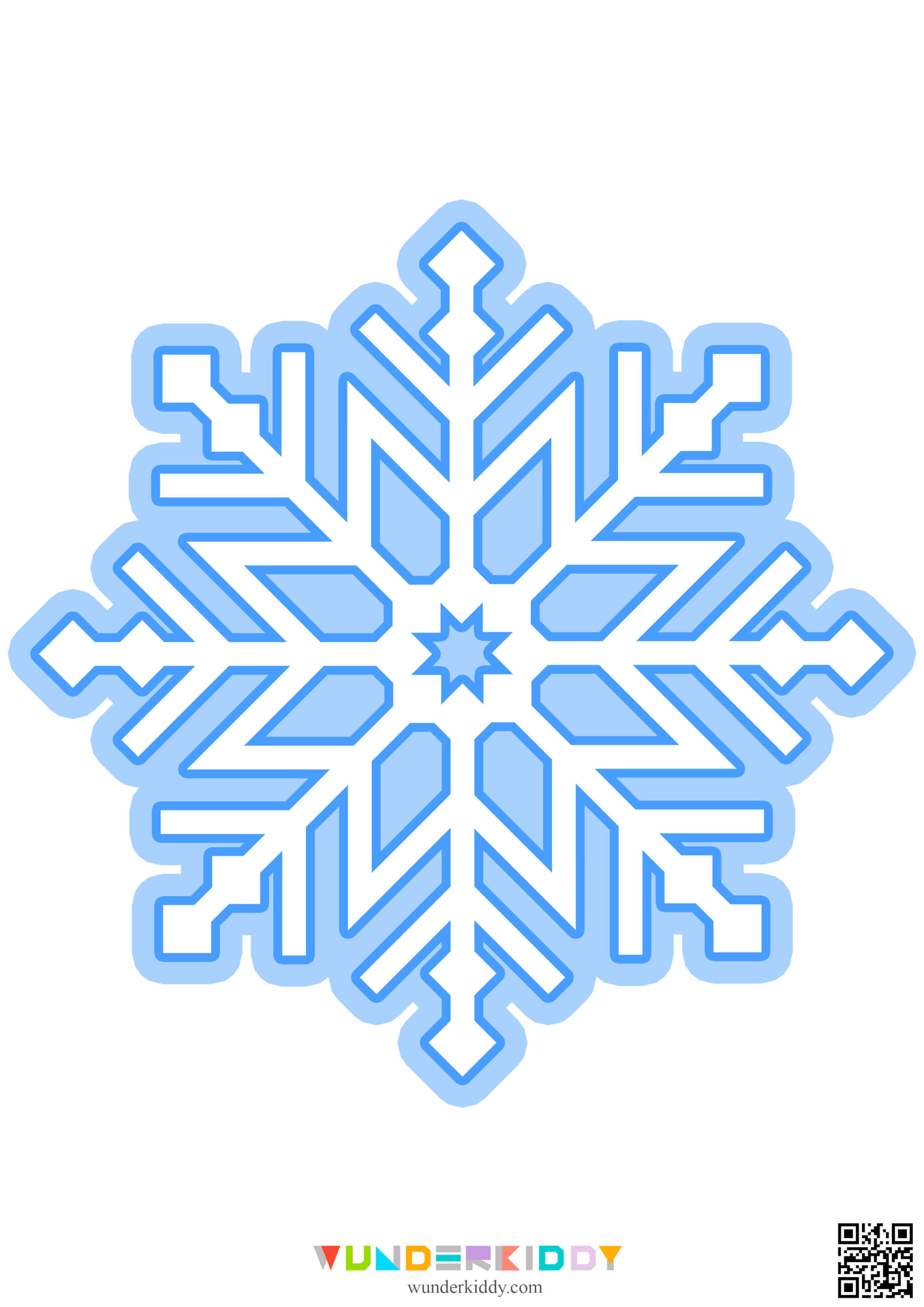 Snowflake Templates for Kids - Image 15