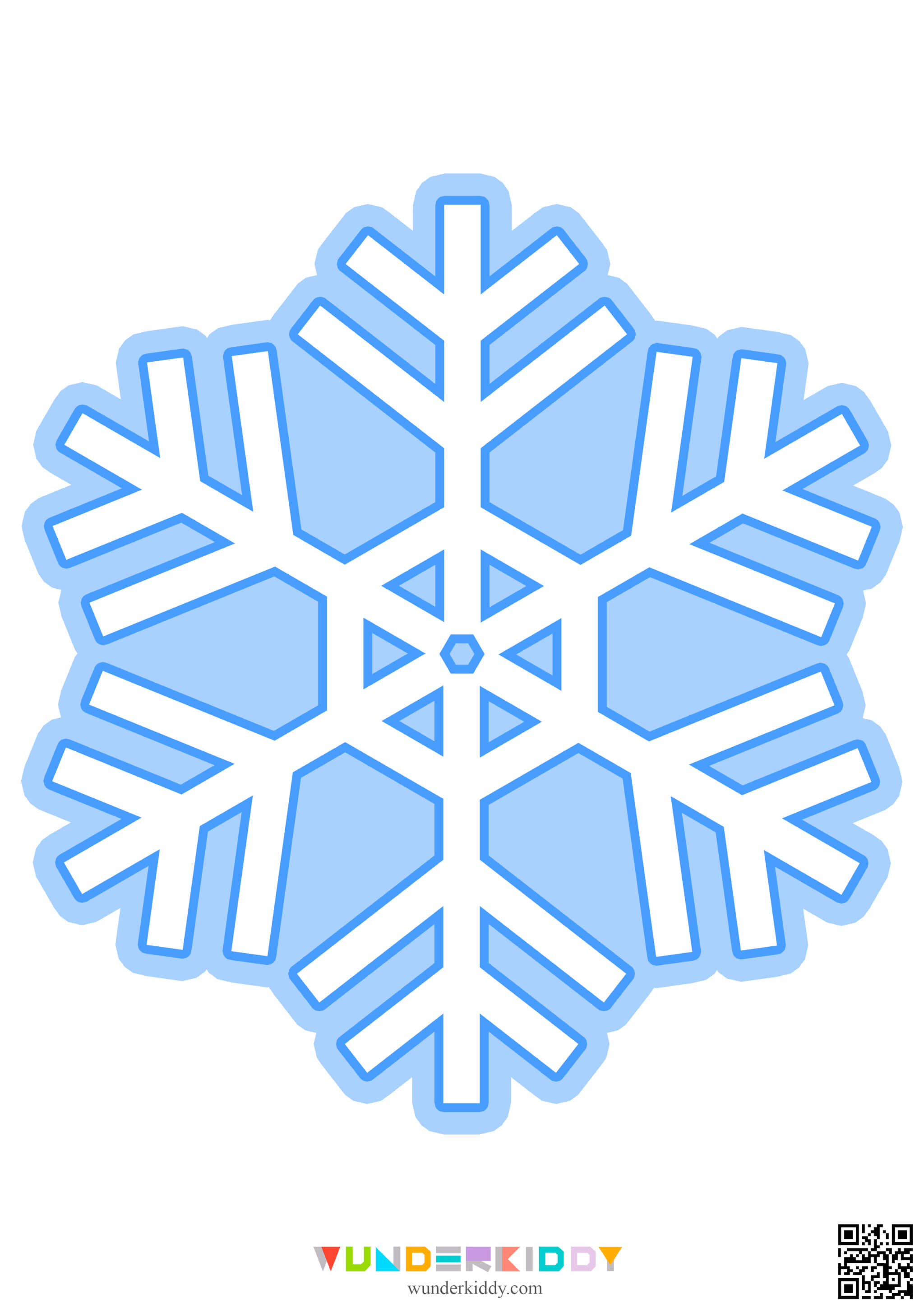 Snowflake Templates for Kids - Image 19