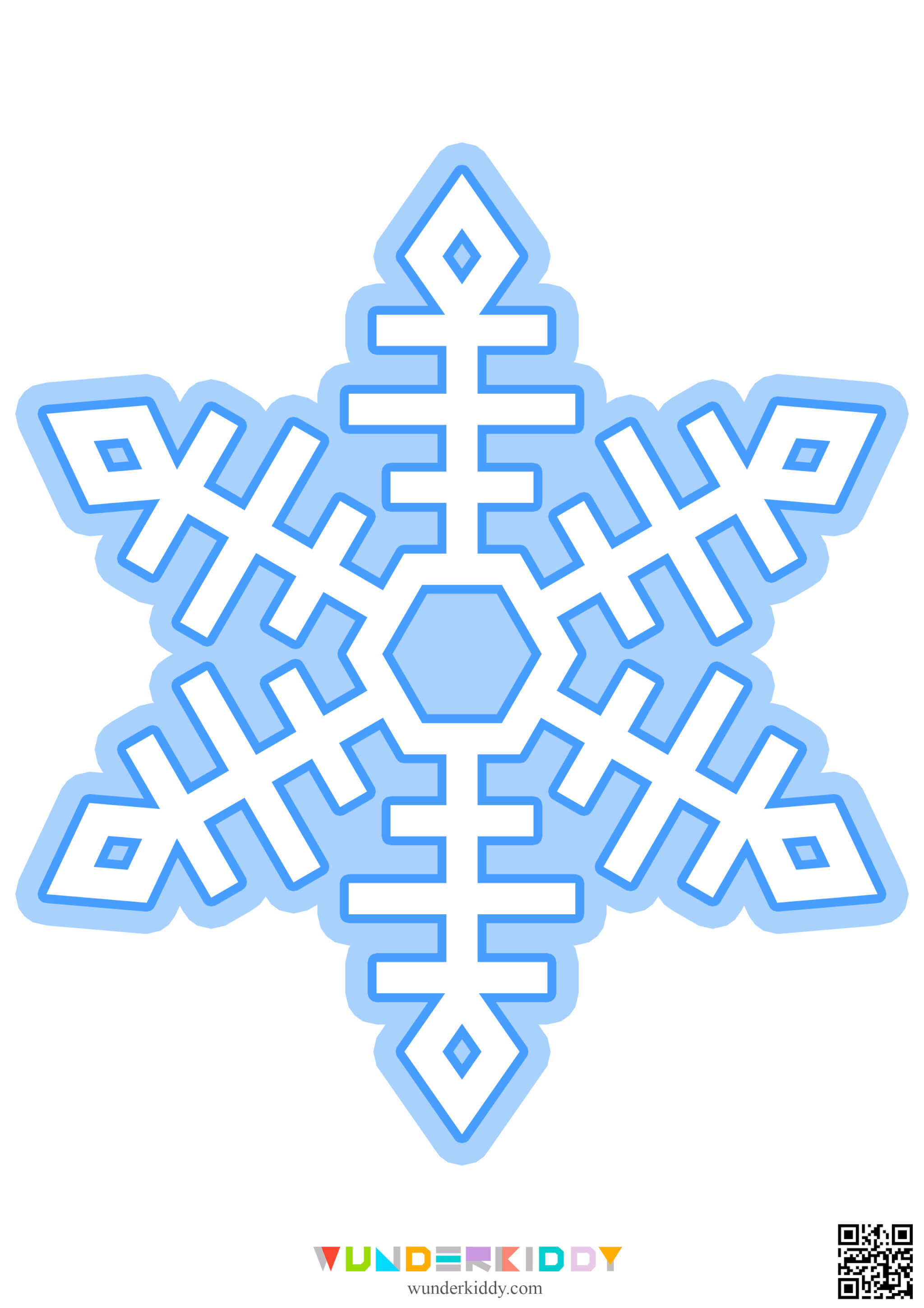 Snowflake Templates for Kids - Image 20