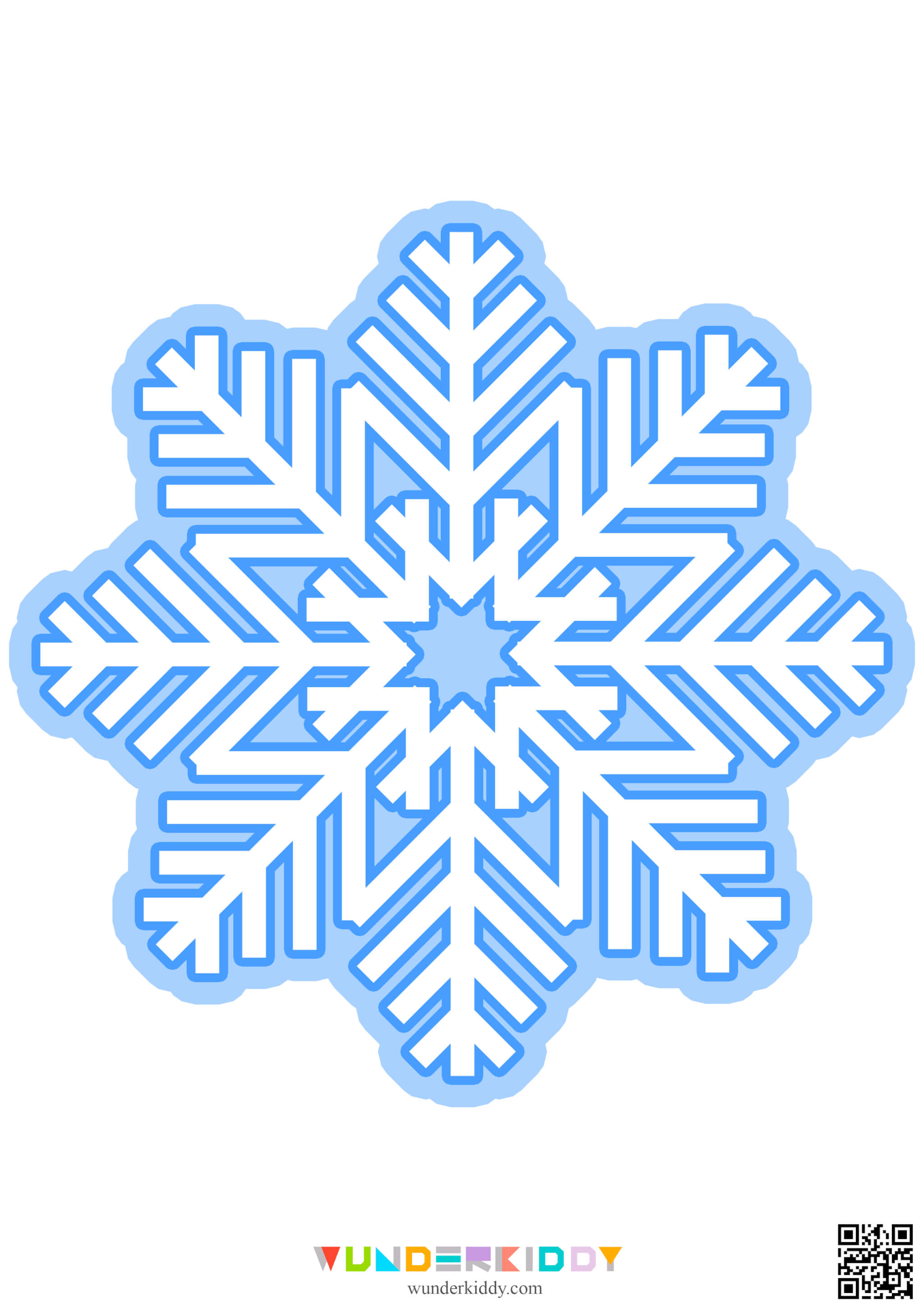 Snowflake Templates for Kids - Image 22