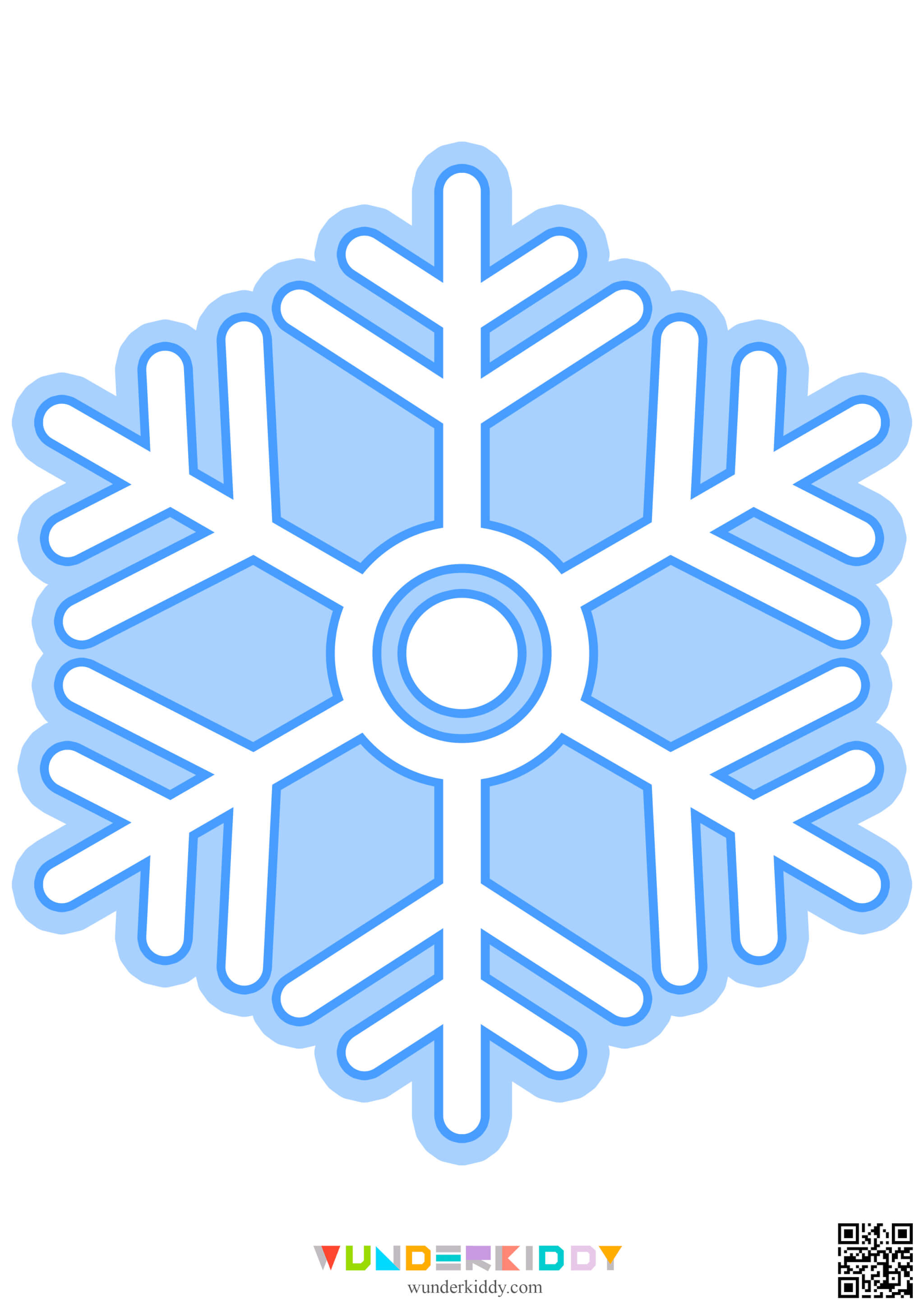 Snowflake Templates for Kids - Image 23