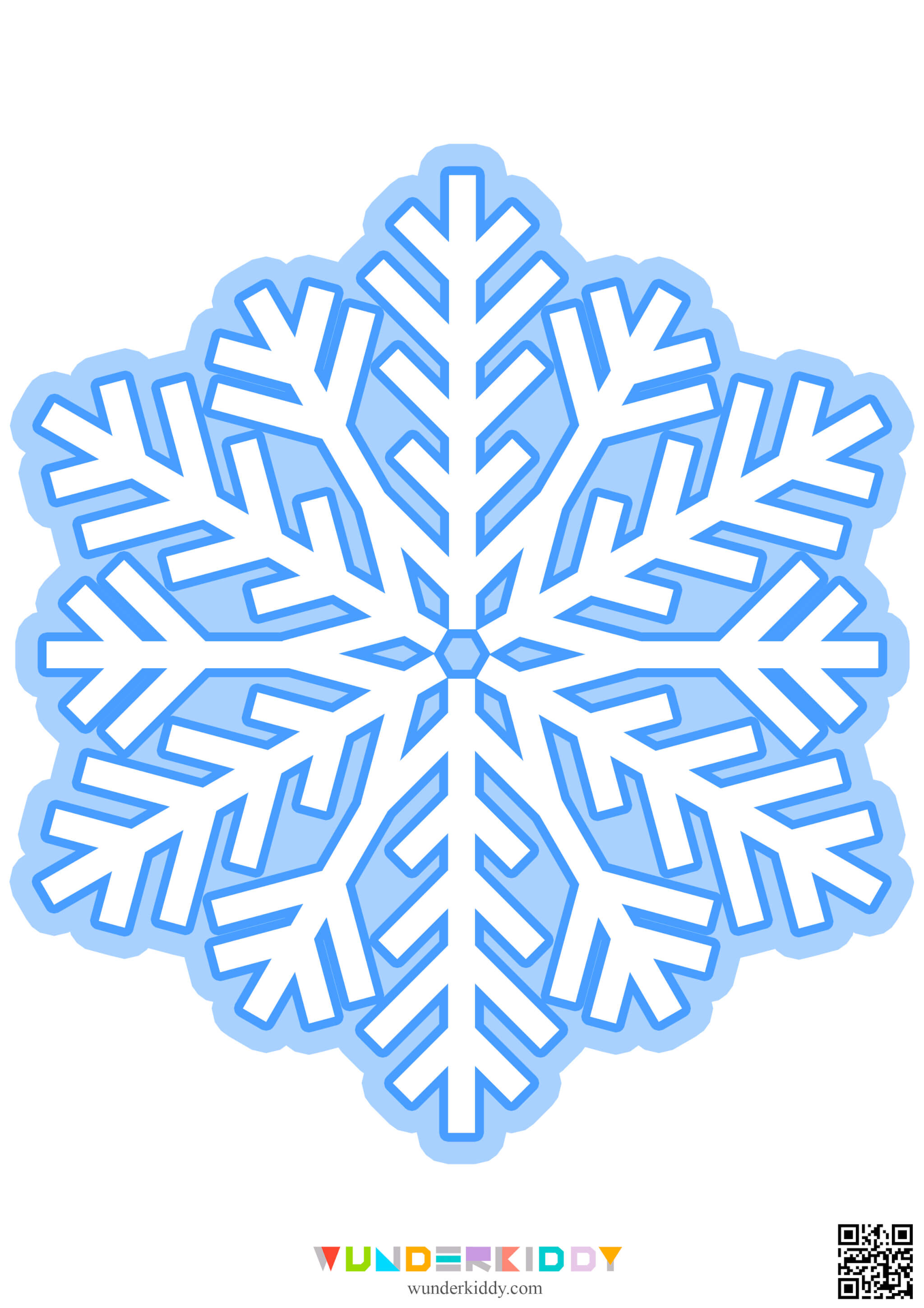Snowflake Templates for Kids - Image 24