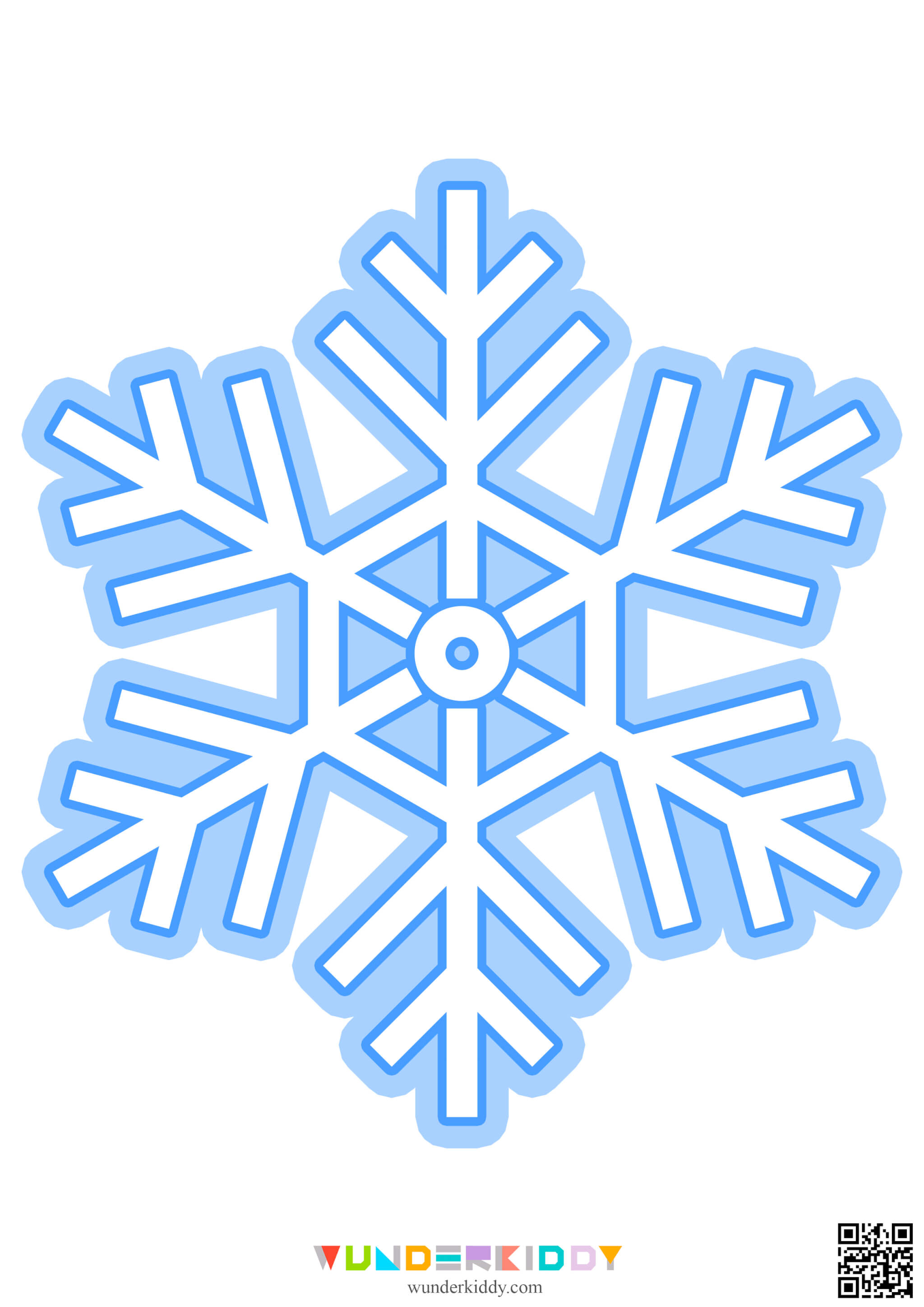 Snowflake Templates for Kids - Image 25