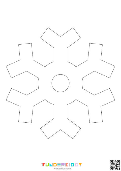 Snowflakes Template - Image 11
