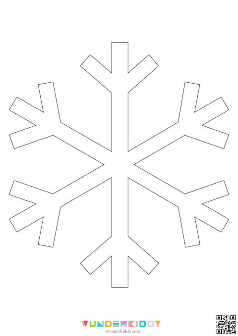 Snowflakes Template - Image 12