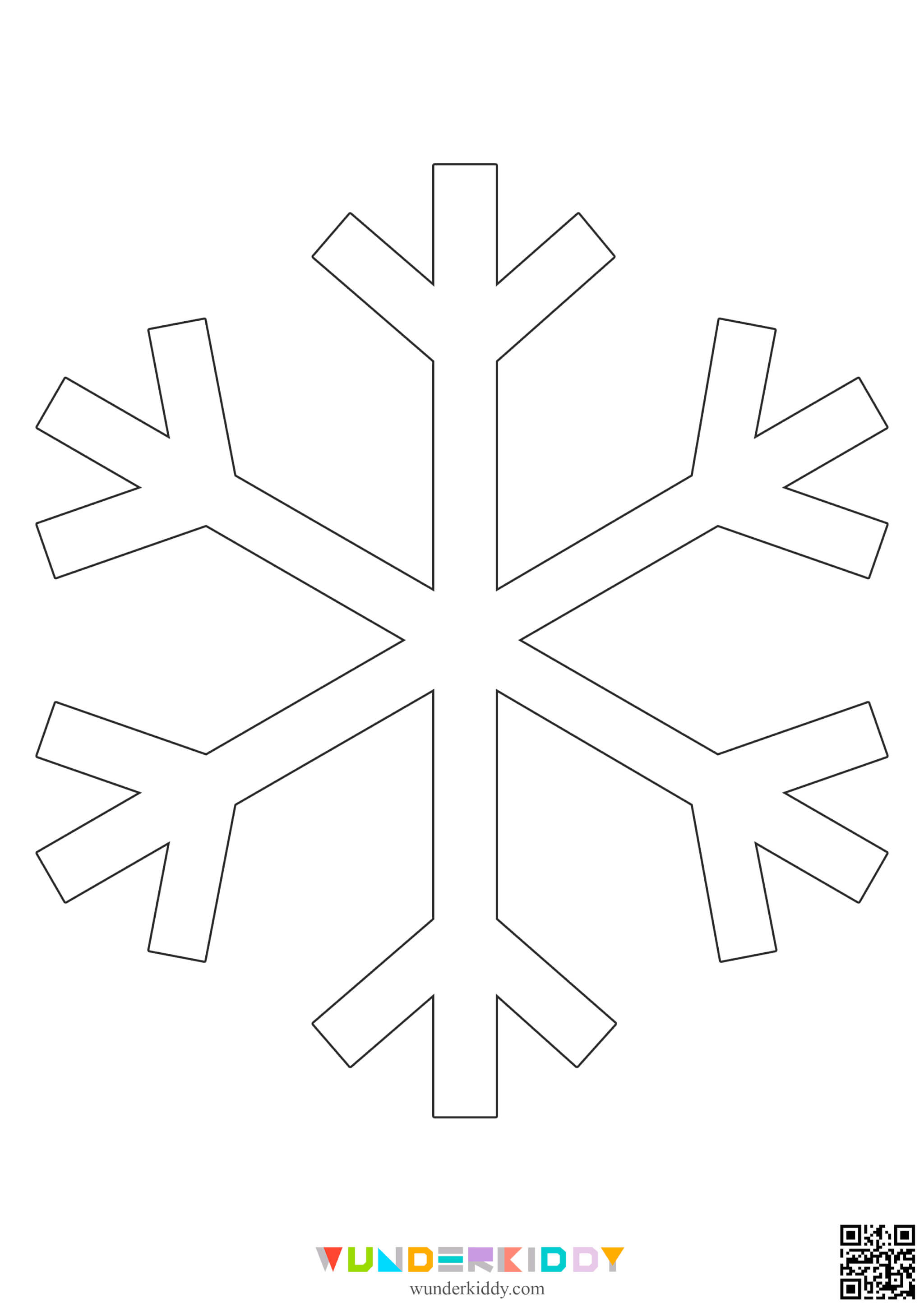 Шаблони «Сніжинки» для вирізання - Зображення 12