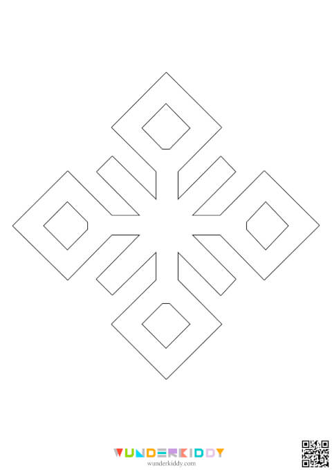 Snowflakes Template - Image 13
