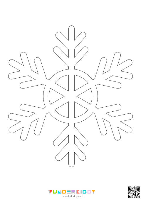 Snowflakes Template - Image 19
