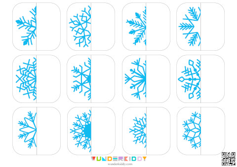 Snowflakes Matching Game - Image 2