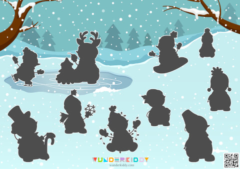 Дидактическая игра «Весёлые снеговики» - Изображение 2