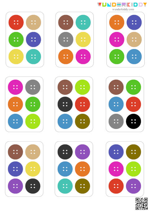 Snowman Pattern Mats Activity - Image 5