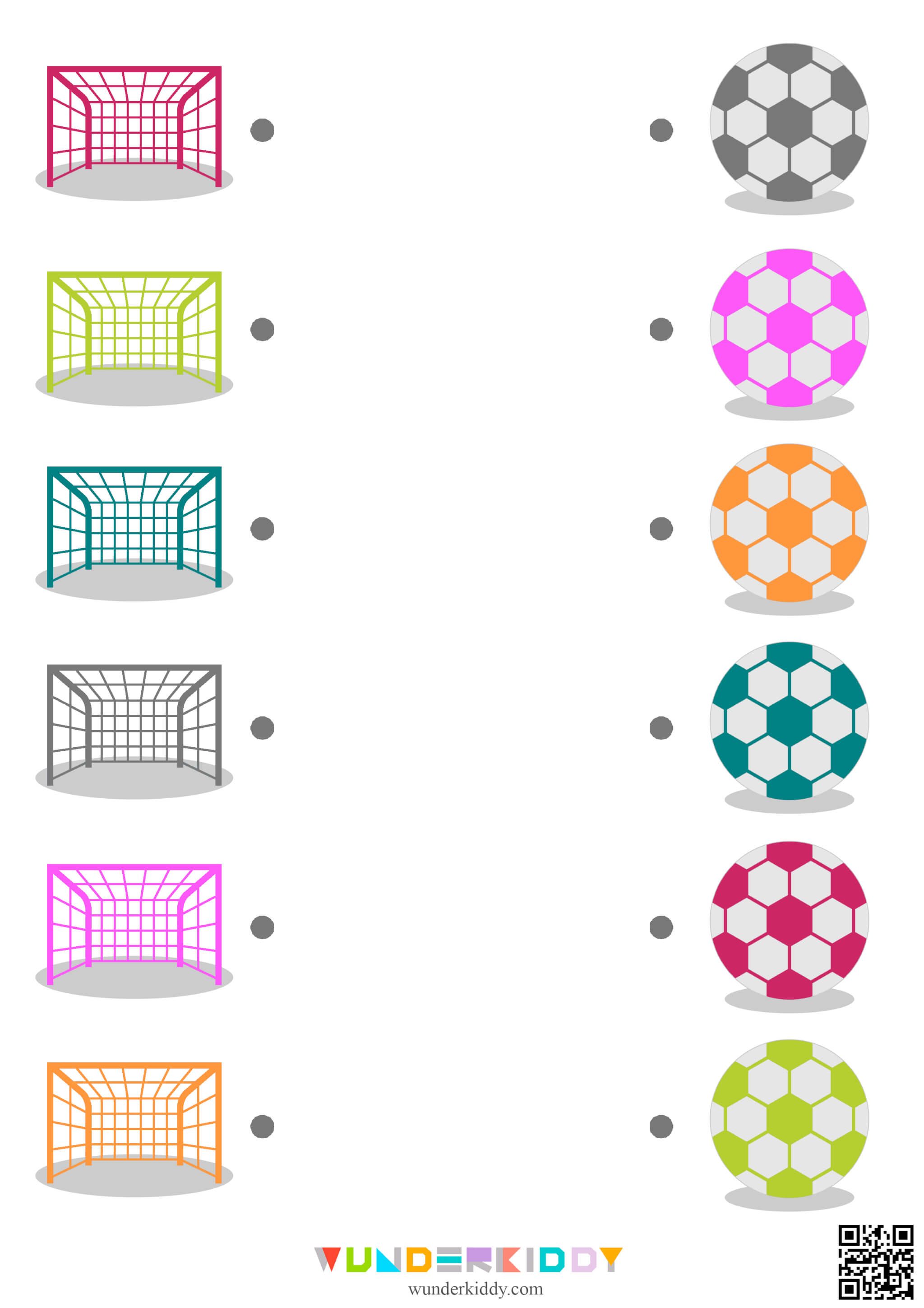 Soccer-Themed Preschool Worksheets - Image 3