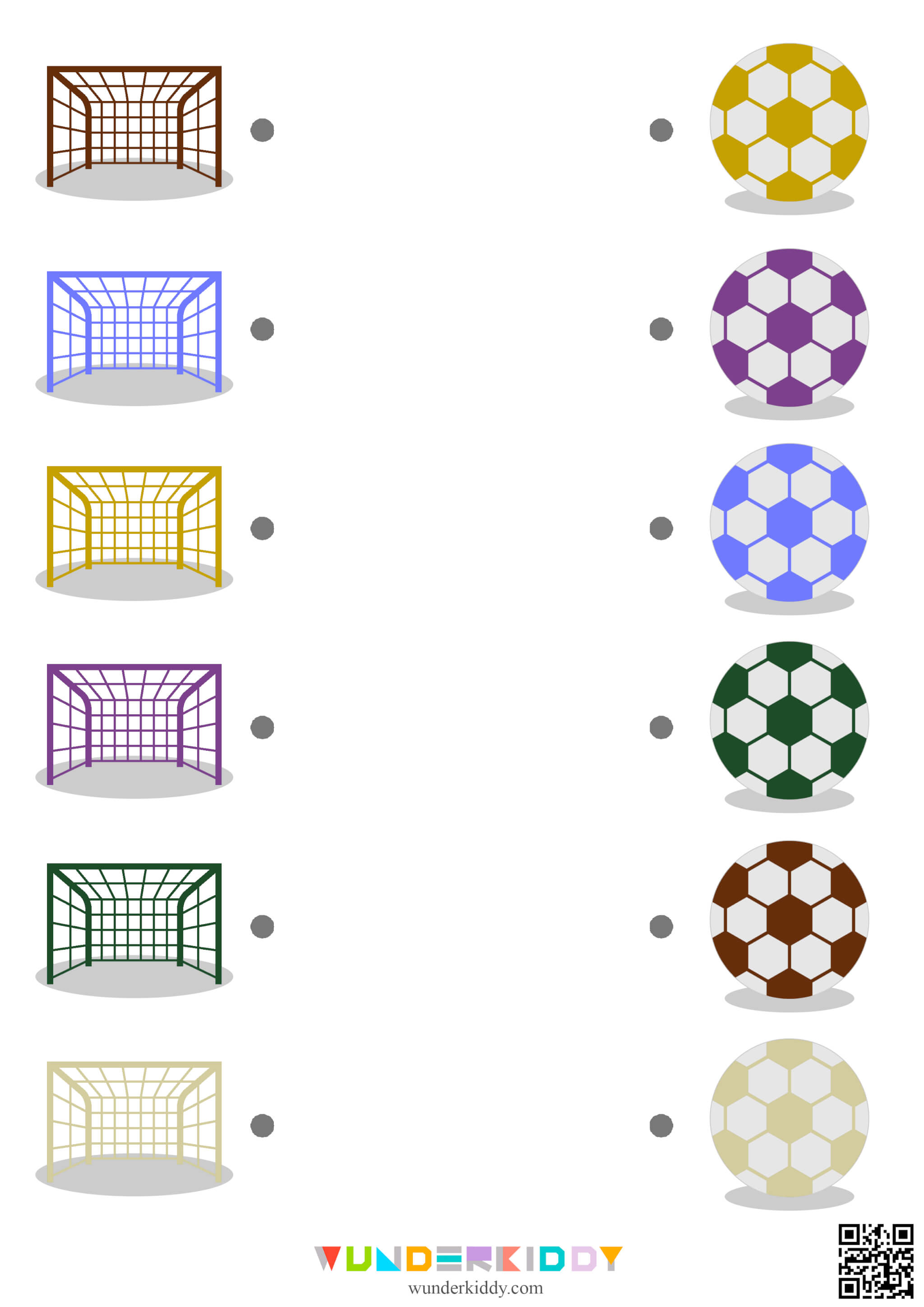 Soccer-Themed Preschool Worksheets - Image 4