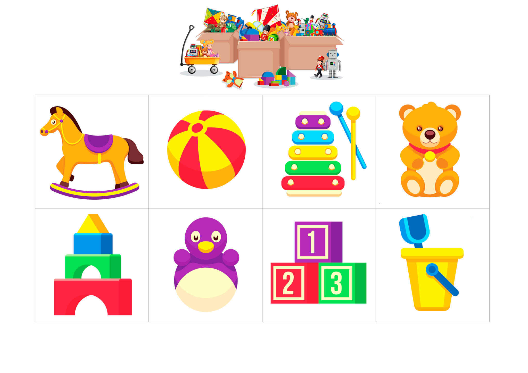 Group Objects Preschool Worksheet - Image 6