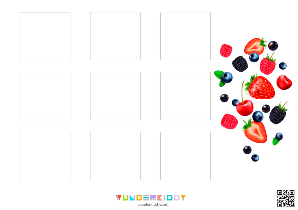 Activity sheet «Fruit, vegetable or berry» Download or print for free