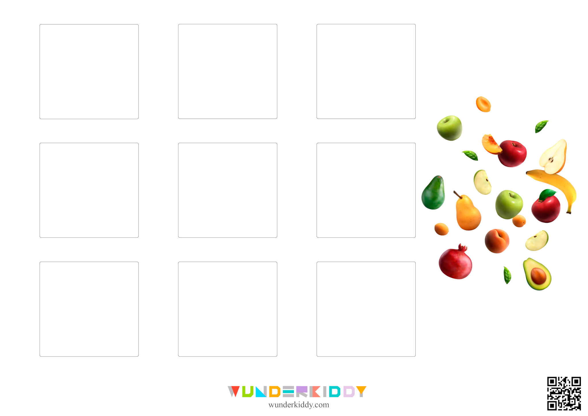 Sorting Game Fruit, Vegetables or Berrie - Image 5