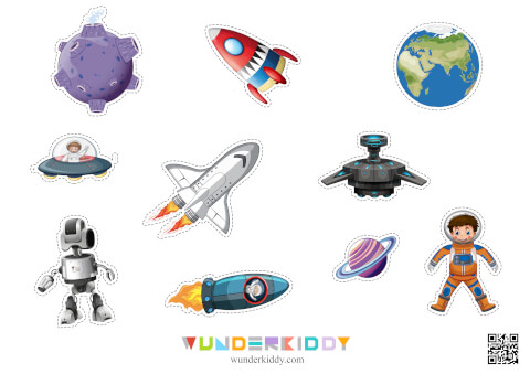 Space Objects Worksheet - Image 4